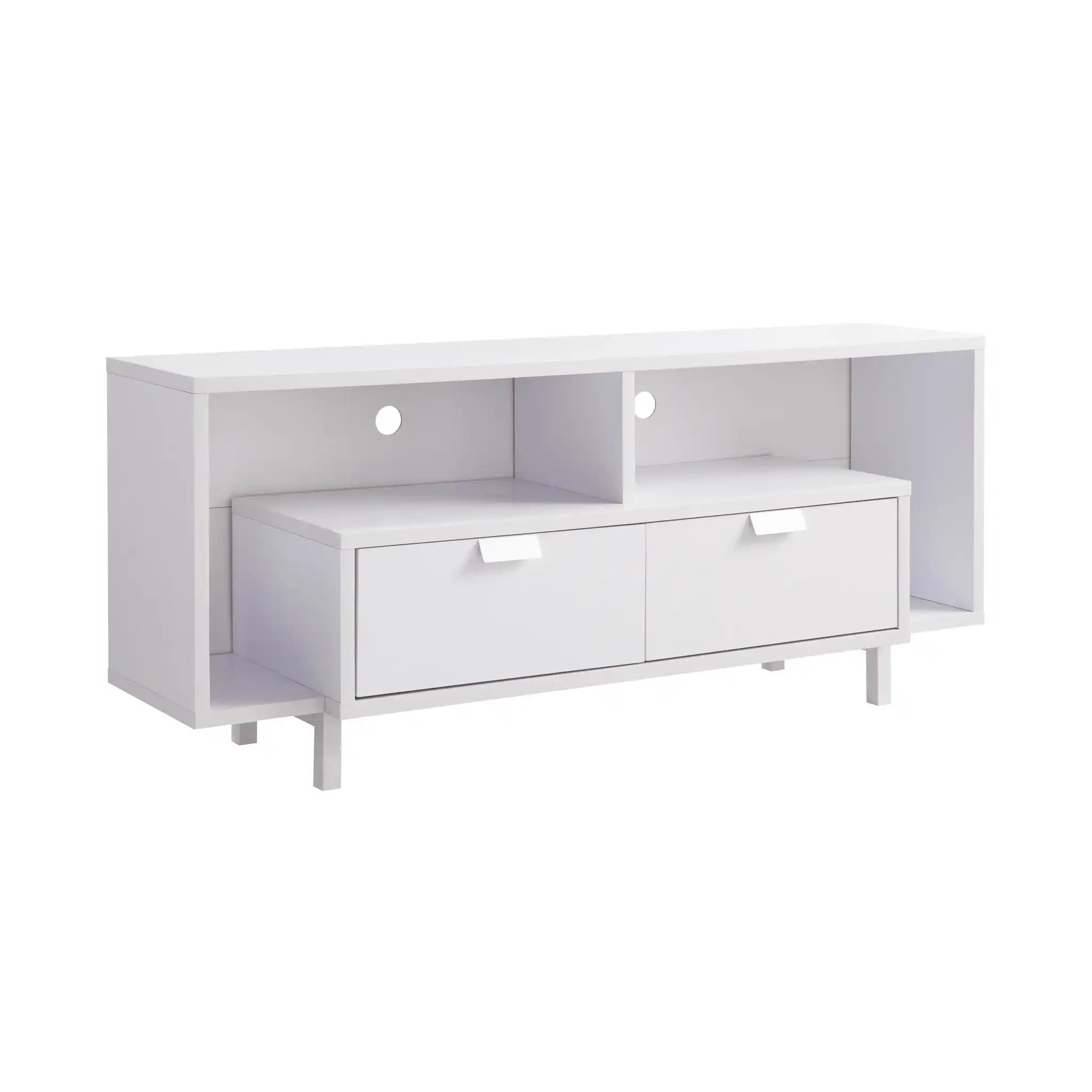 Modern TV Stand & Two Shelves And Two Drawers - Best Buy Furniture