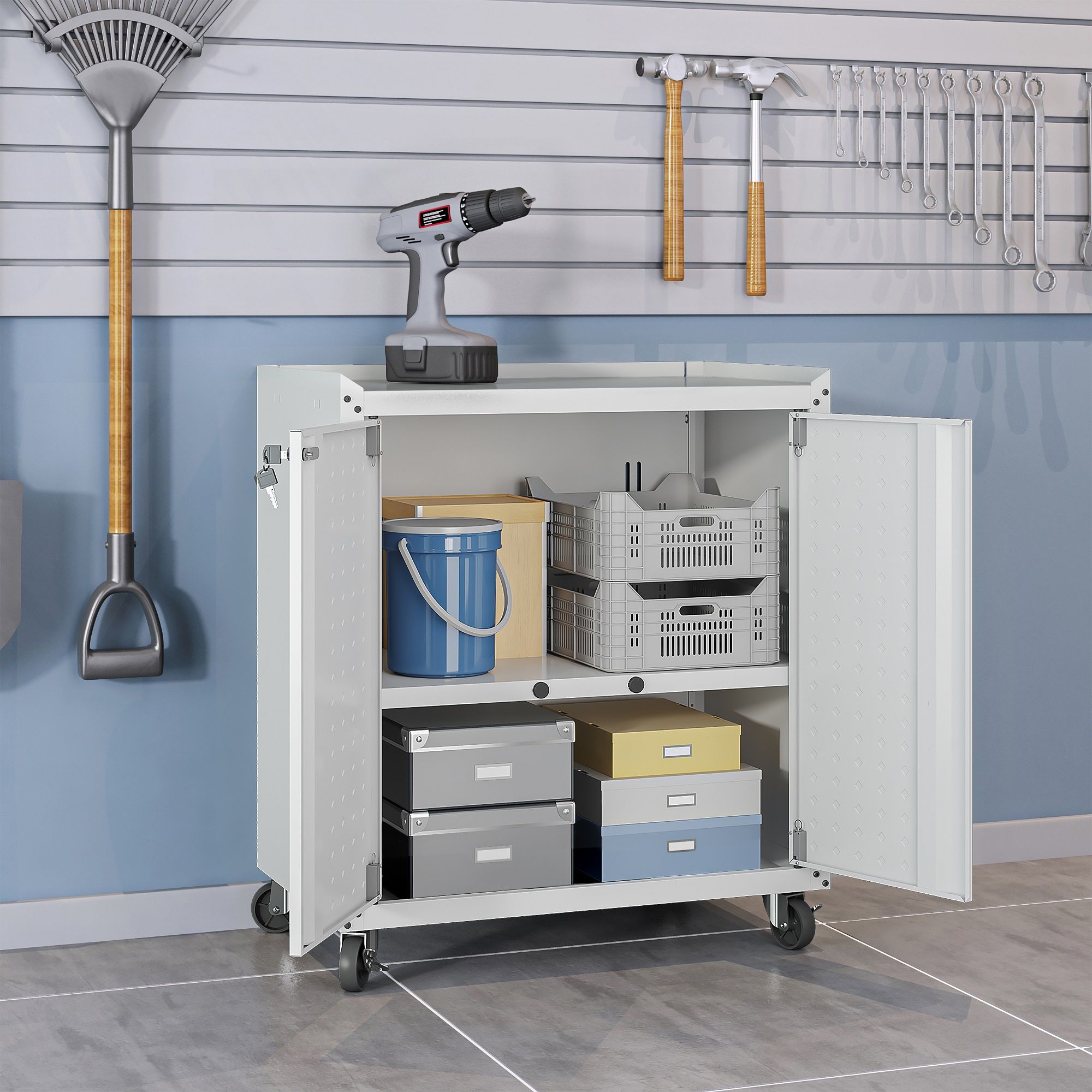 Fortress - Rolling Garage Cabinet