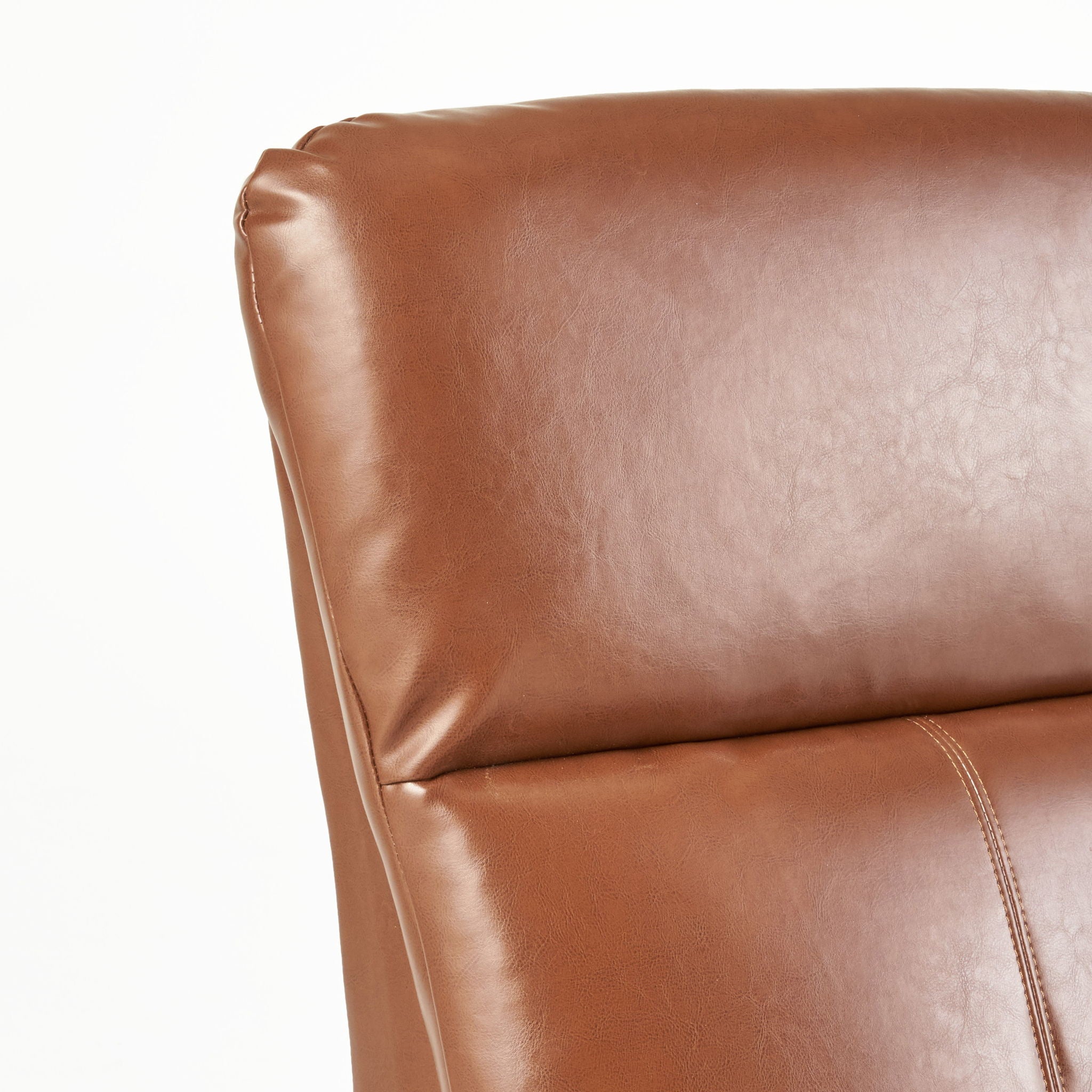 Wide Push Back Standard Recliner - Hazelnut