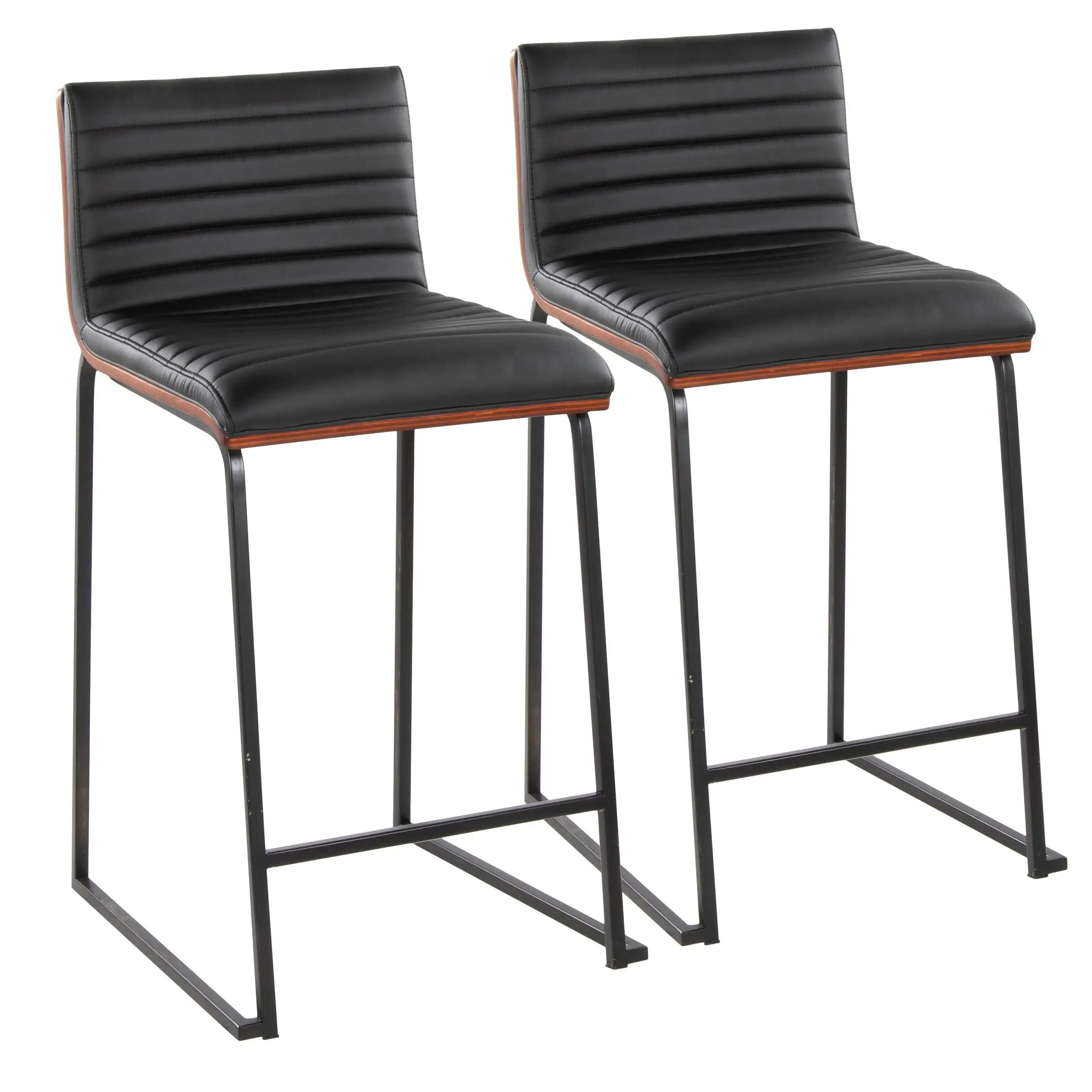Mason Mara - Contemporary Fixed Height Quality Counter Stool (Set of 2) - Best Buy Furniture