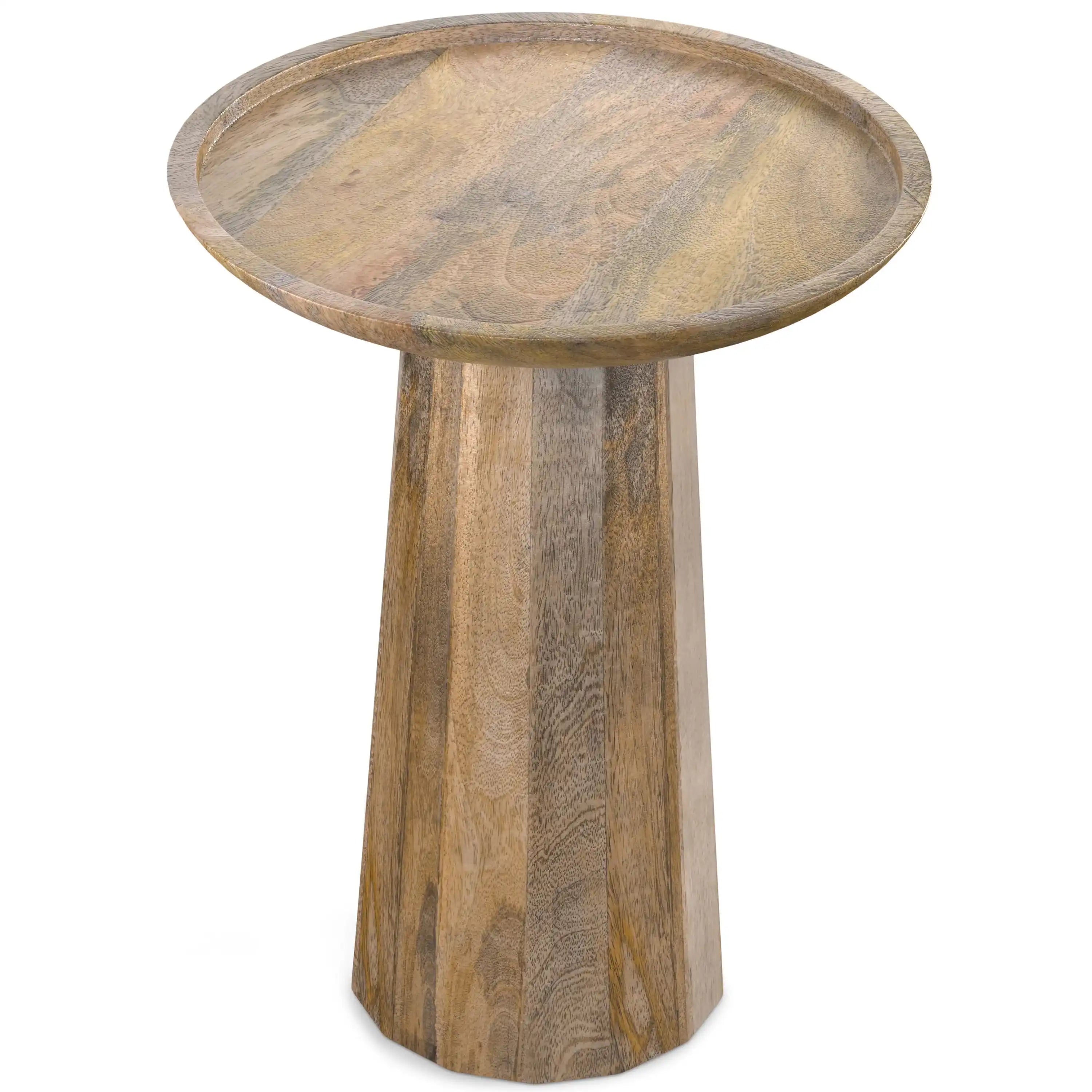 Dayton - Wooden Accent Table - Natural - Best Buy Furniture