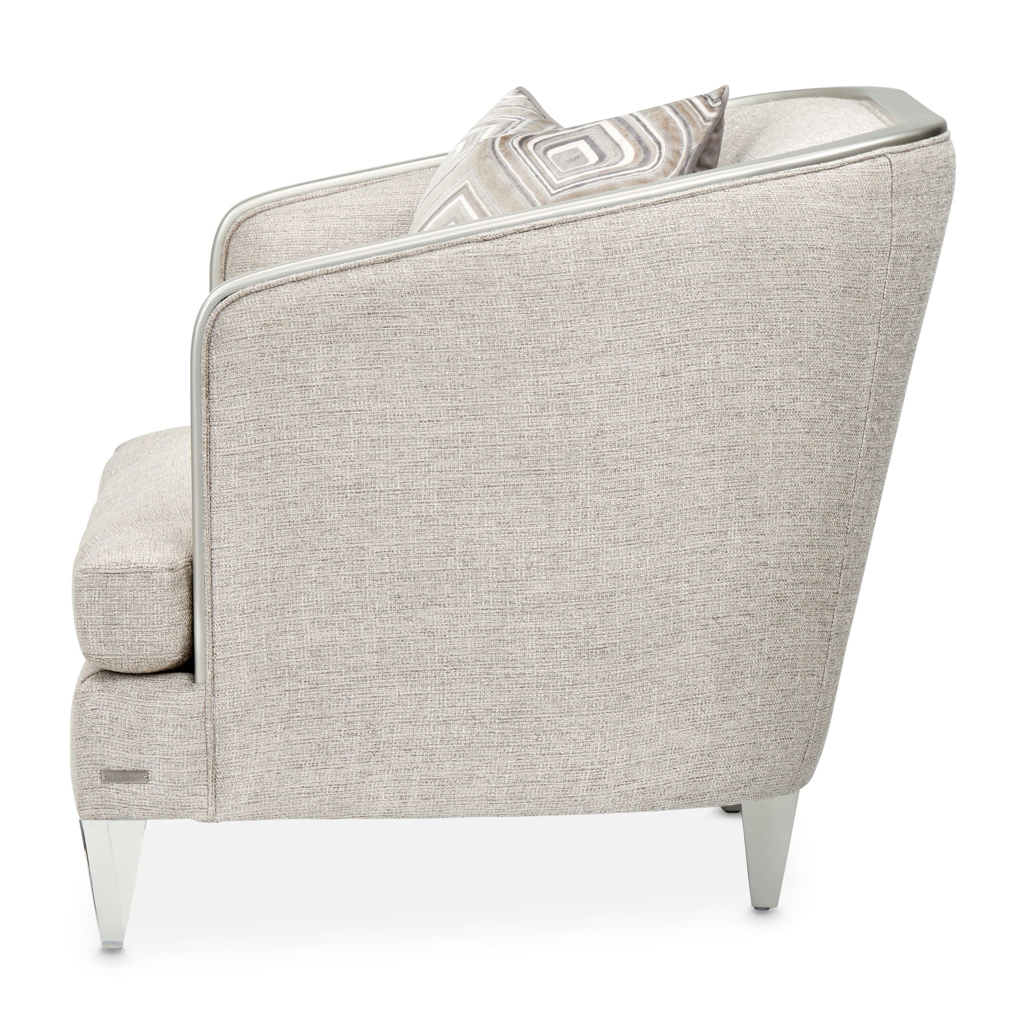 Camden Court - Chair And Half - Flax/Platinum