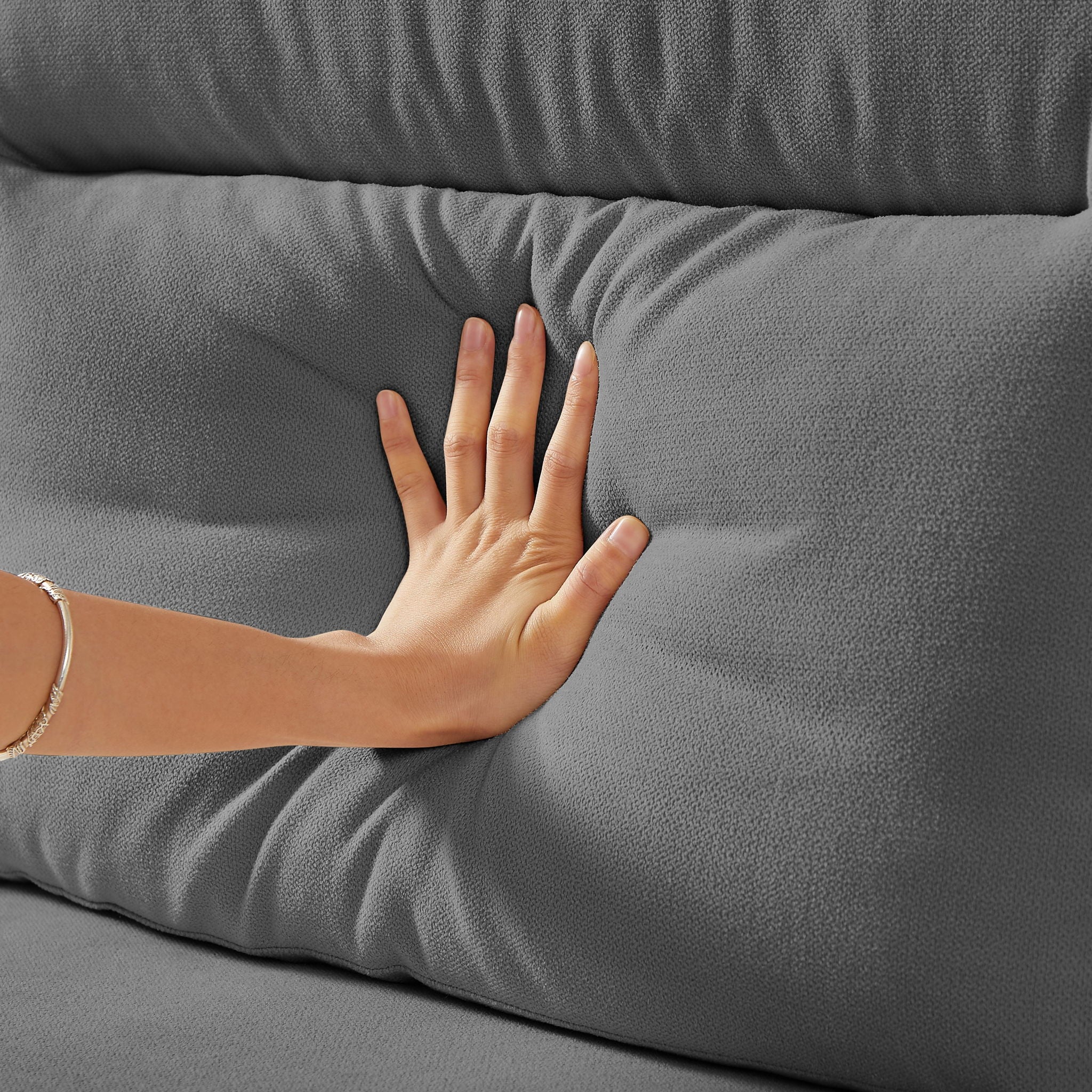 3 Seater Elegant Stationary Sofa