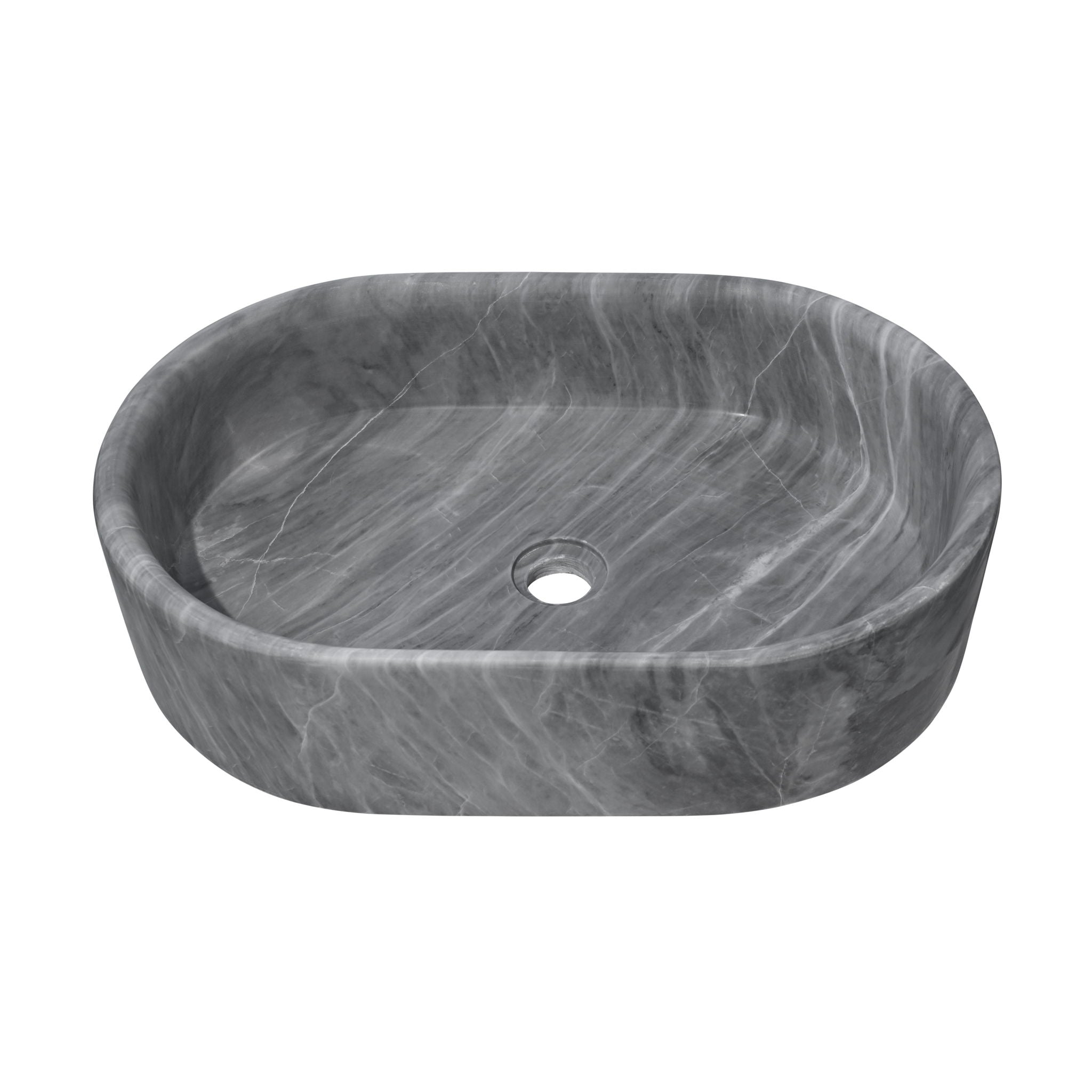 Bathroom Vessel Sink, Semi Polished Surface