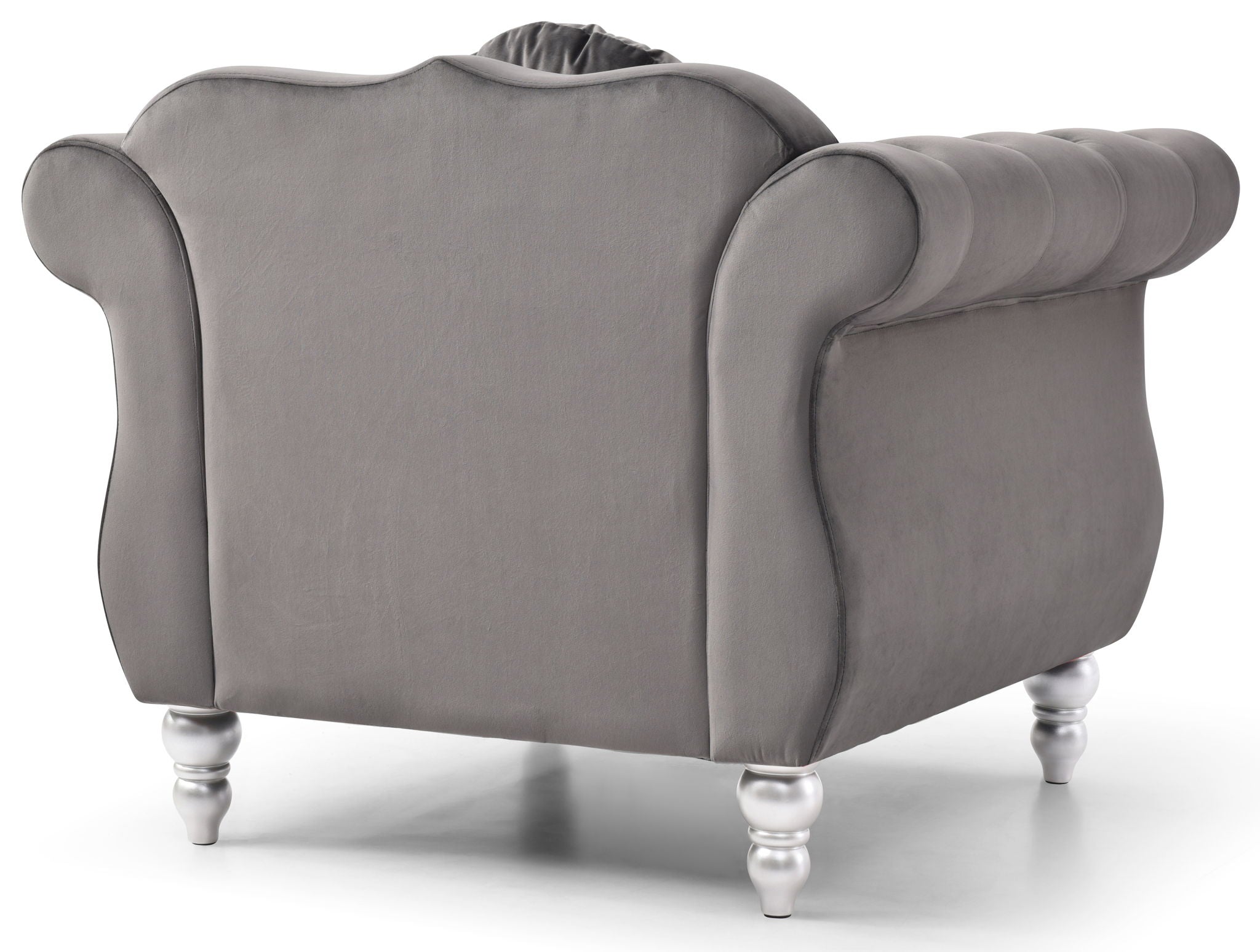 Chic Transitional Flared Arm Chair - Best Buy Furniture