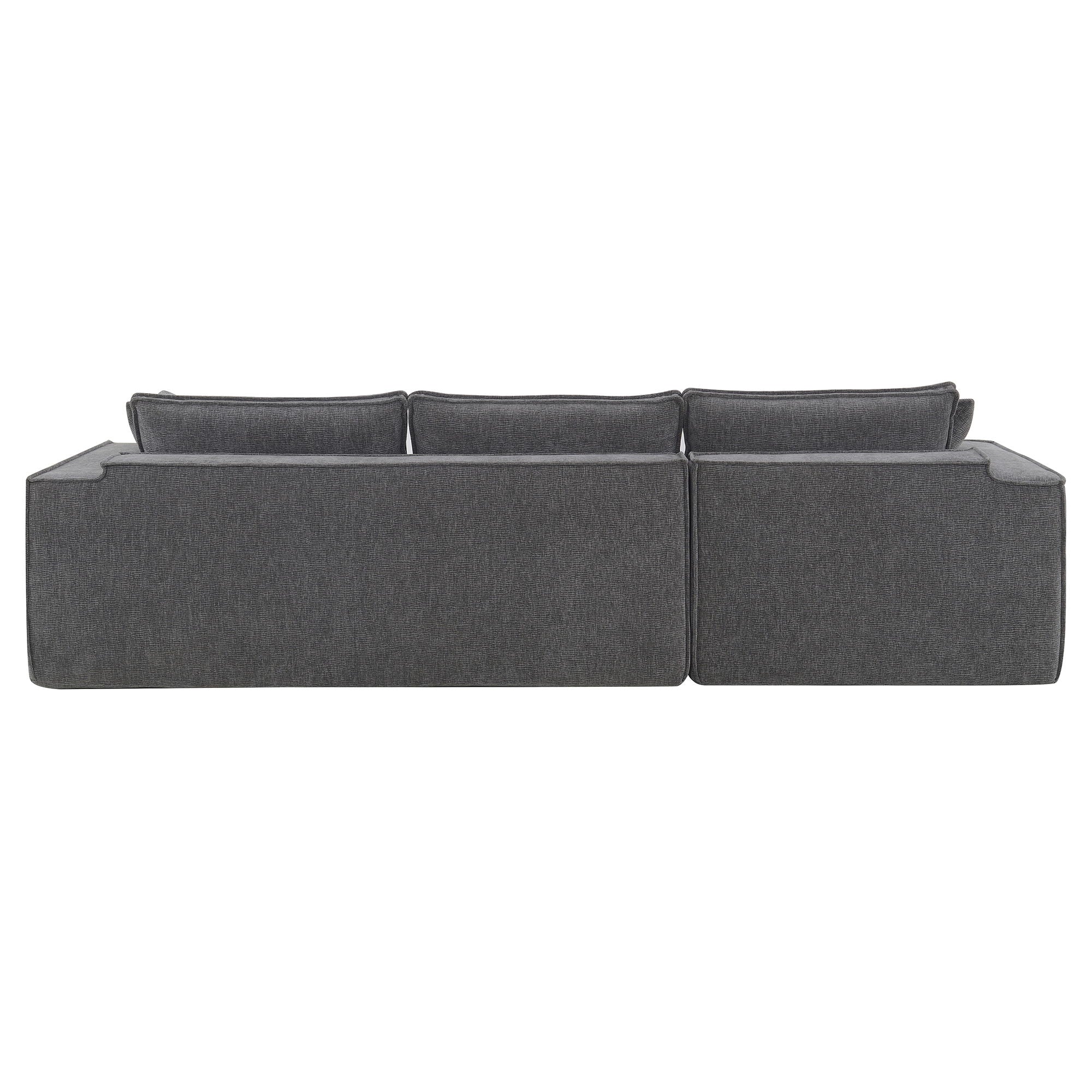 Free Combination Minimalist Style Modular Sectional, Wrinkle Resistant Couch Set L Shaped Compressed Sofa For Living Room