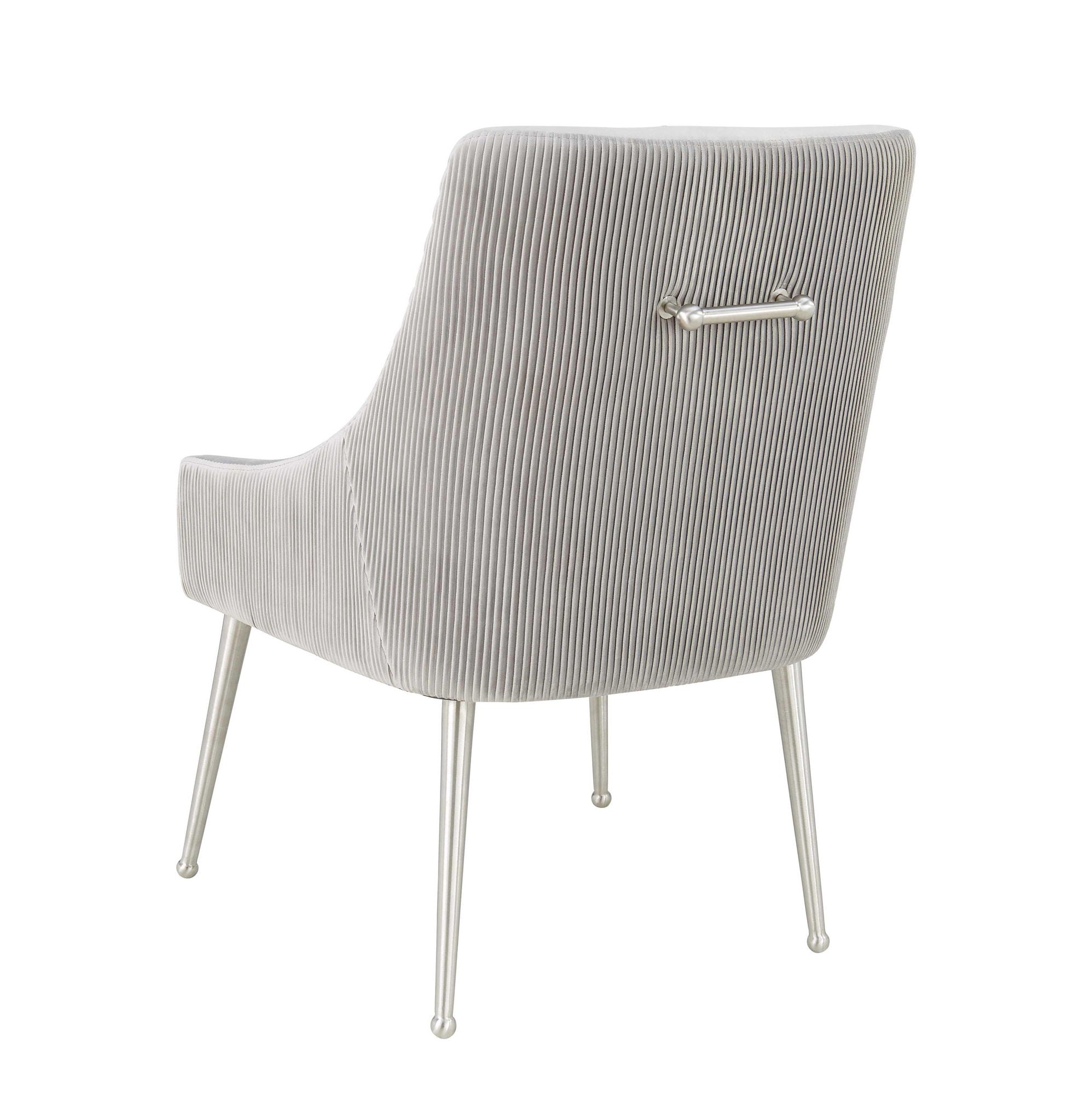 Beatrix - Pleated Velvet Side Chair