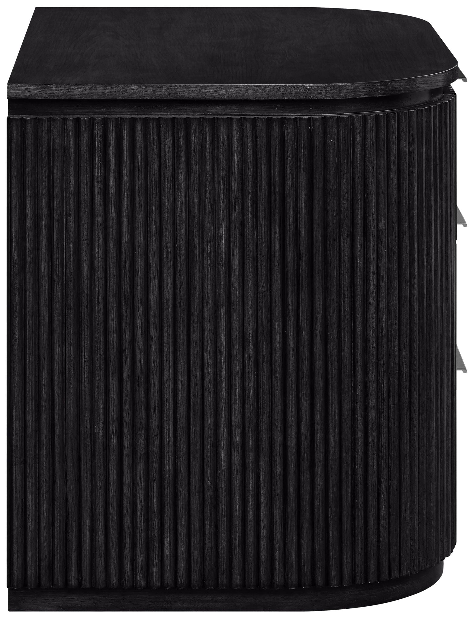 Astrid - Solid Wood And Oak Veneer Nightstand