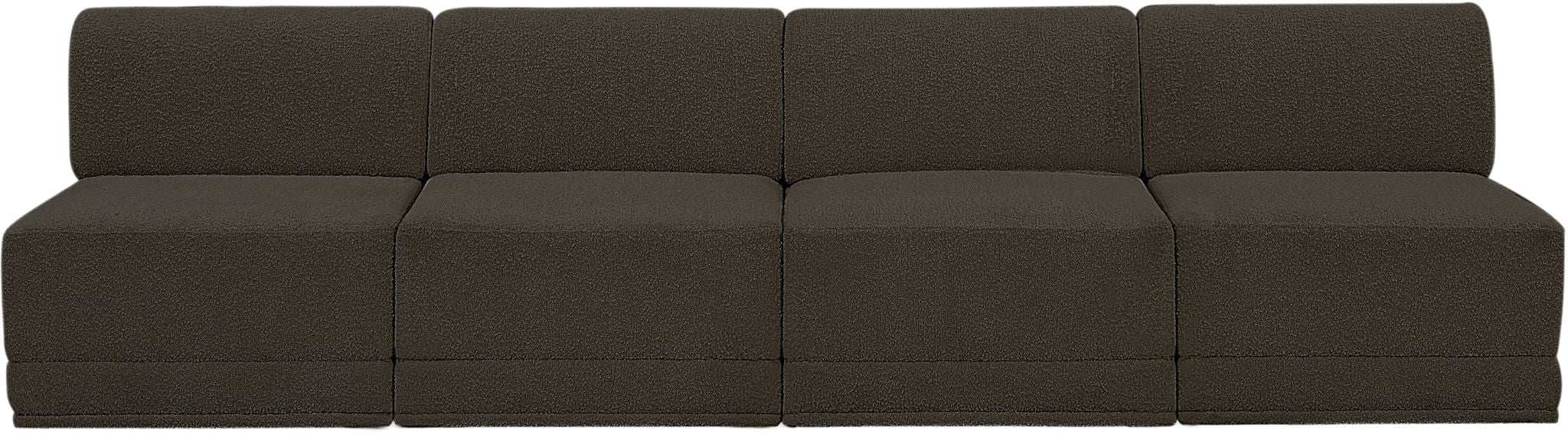 Ollie - 4 Seat Armless Modular Sofa