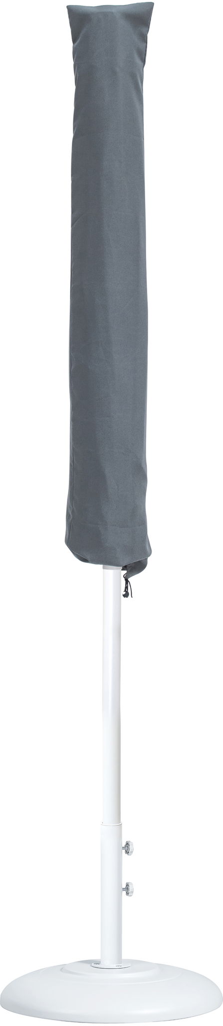 Amalfi - Patio Umbrella - White Base / White Pole