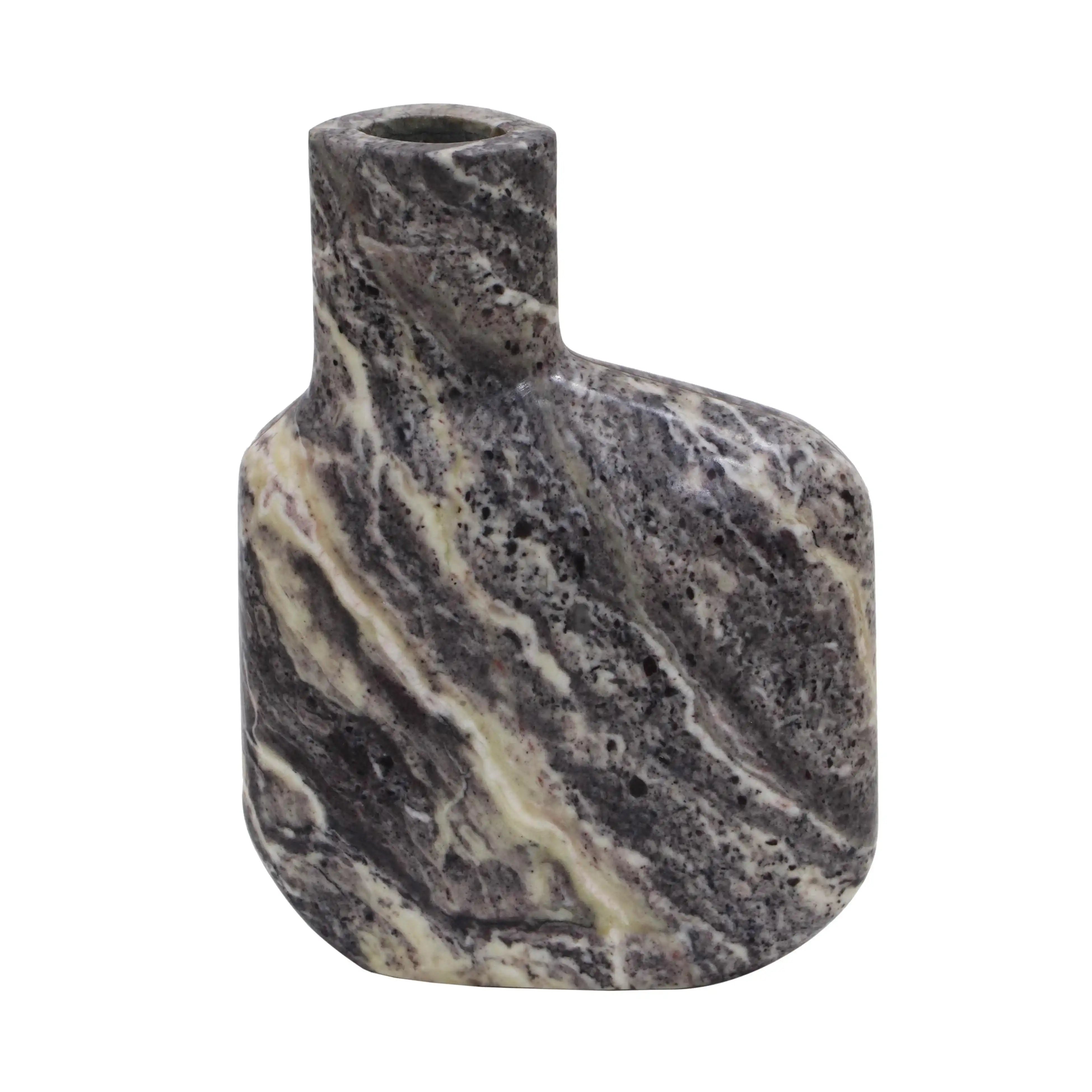 Pika - Vase Large - Gray Marble