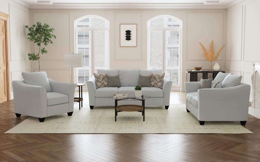 Salizar - Upholstered Flared Arm Sofa