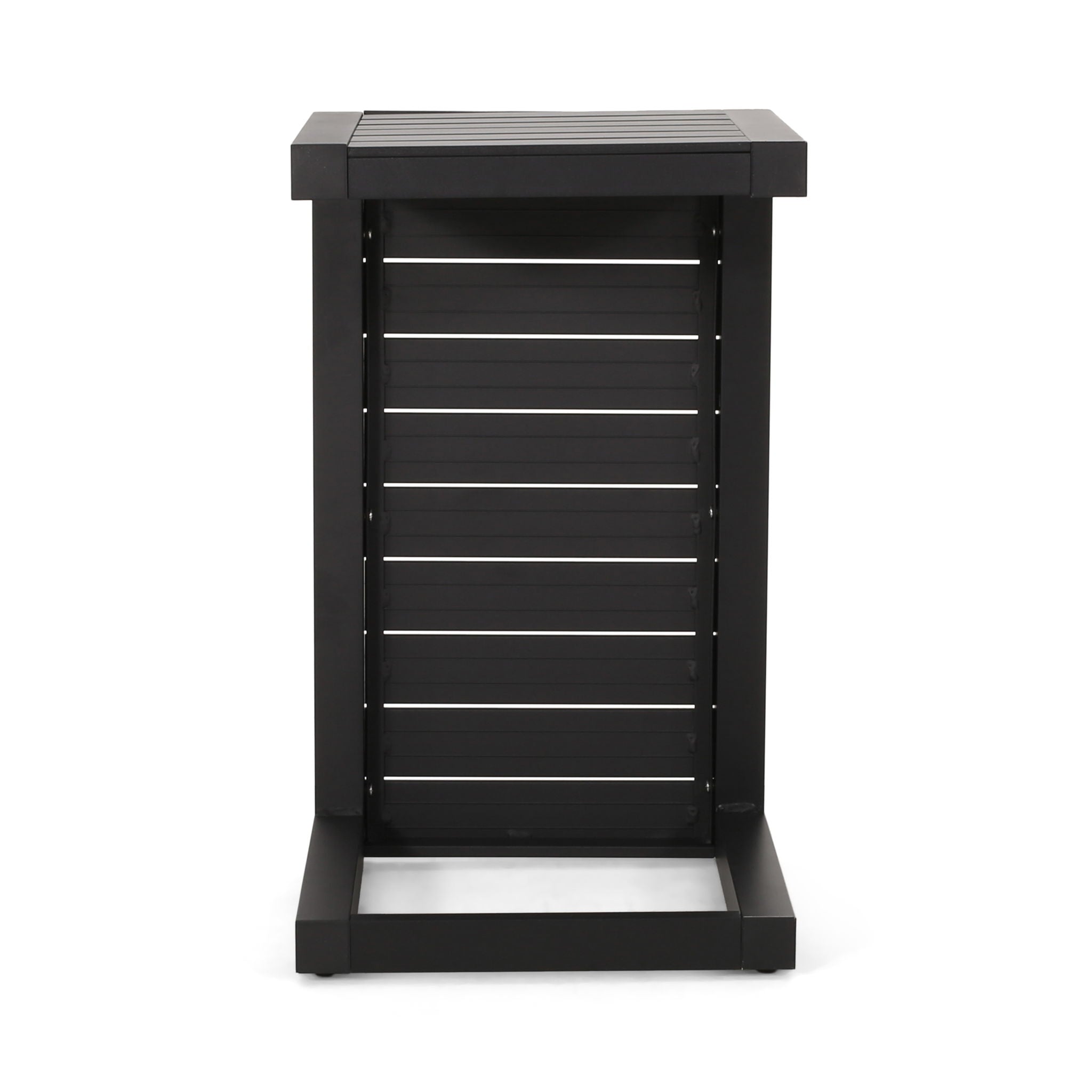 Aluminum And Rattan Chat Set, Outdoor Patio Set Includes Rattan Dining Chair Set Of 2 And C Shaped Side Table - Dark Brown - Best Buy Furniture