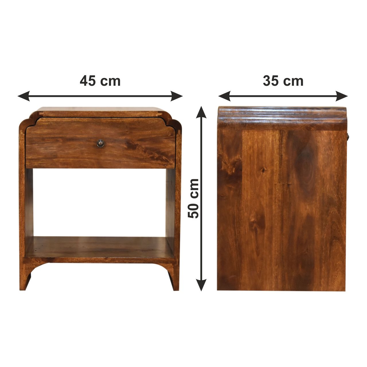 Newton - Nightstand - Chestnut