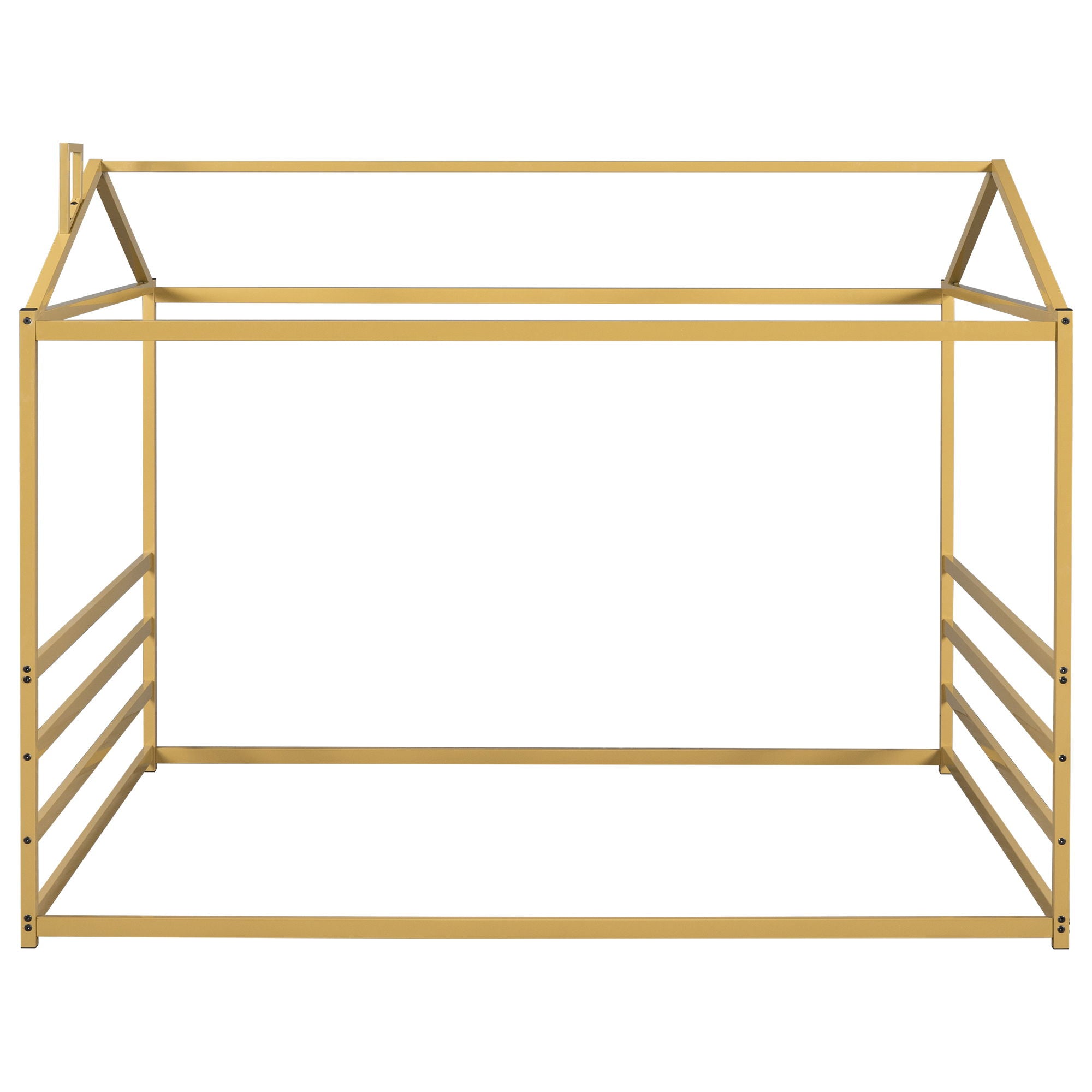 Metal House Shape Platform Bed