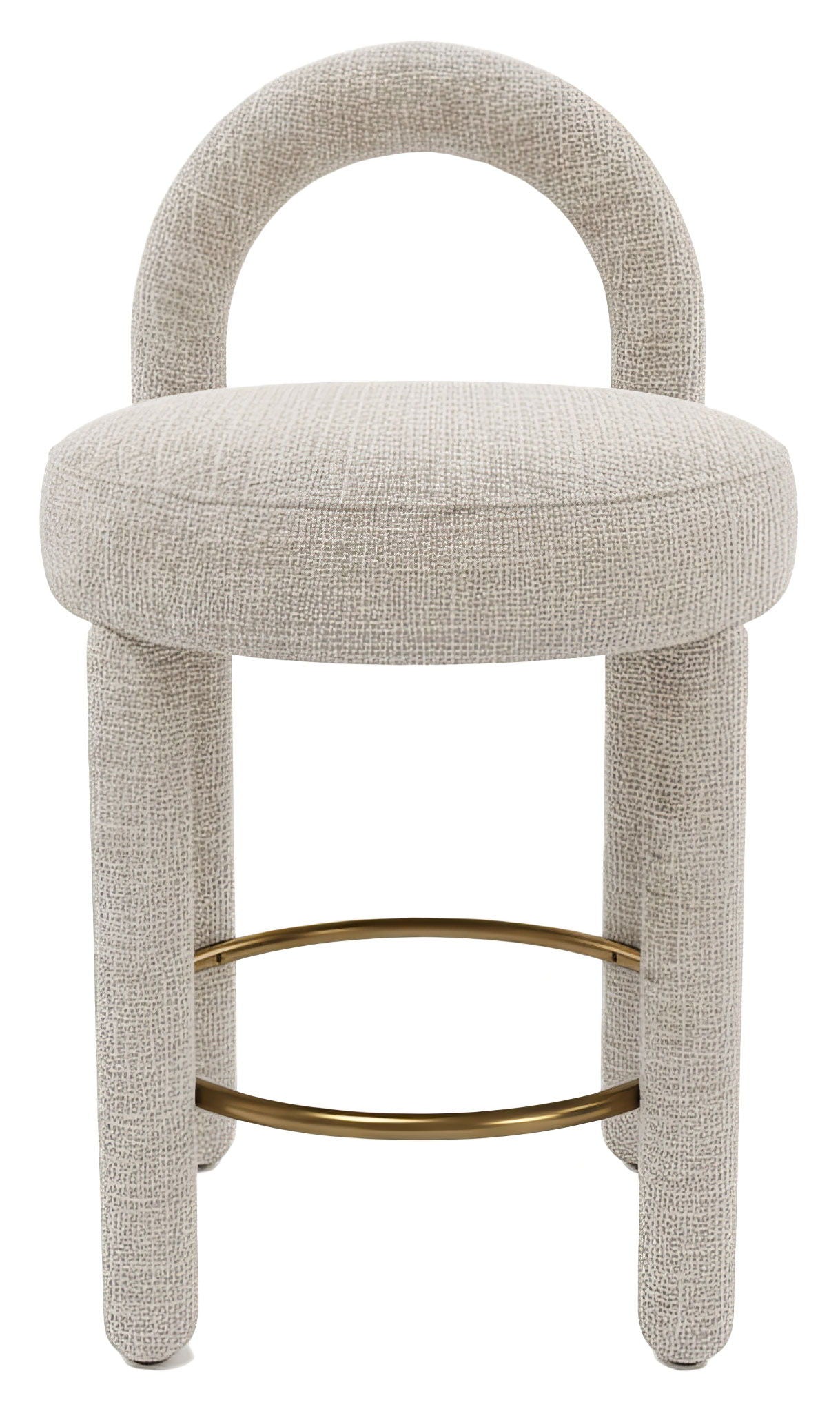 Curco - Counter Stool (Set of 2) - Gray