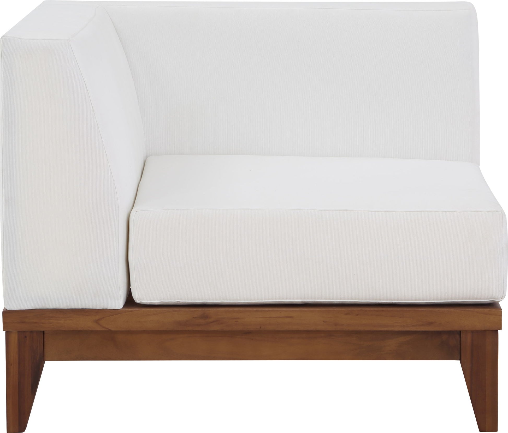 Rio - Corner Chair - Off White - Best Buy Furniture