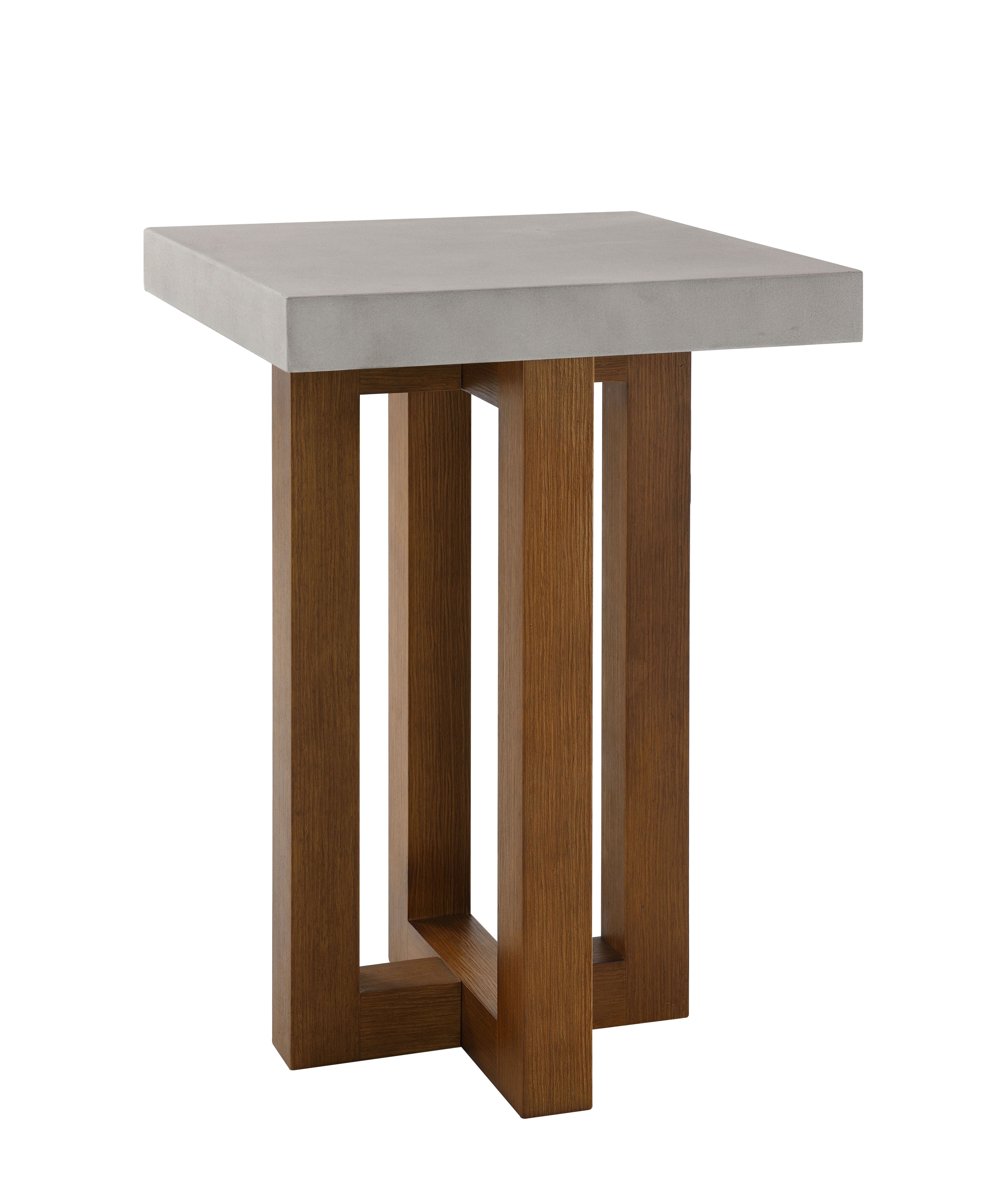 Keven - Faux Concrete Top Table - Best Buy Furniture