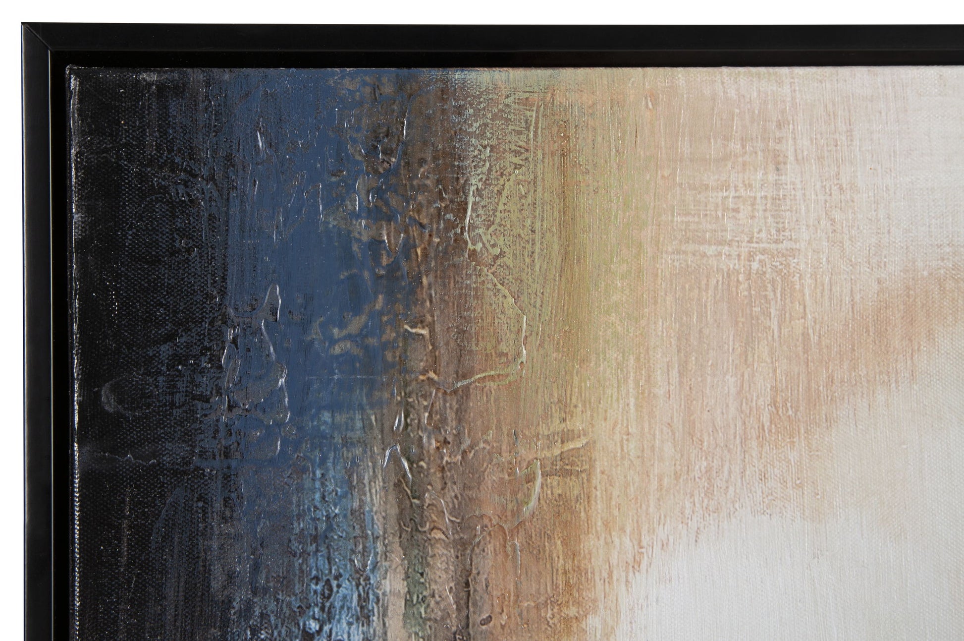 Pigeonford - Wall Art - White / Teal / Gold - Best Buy Furniture