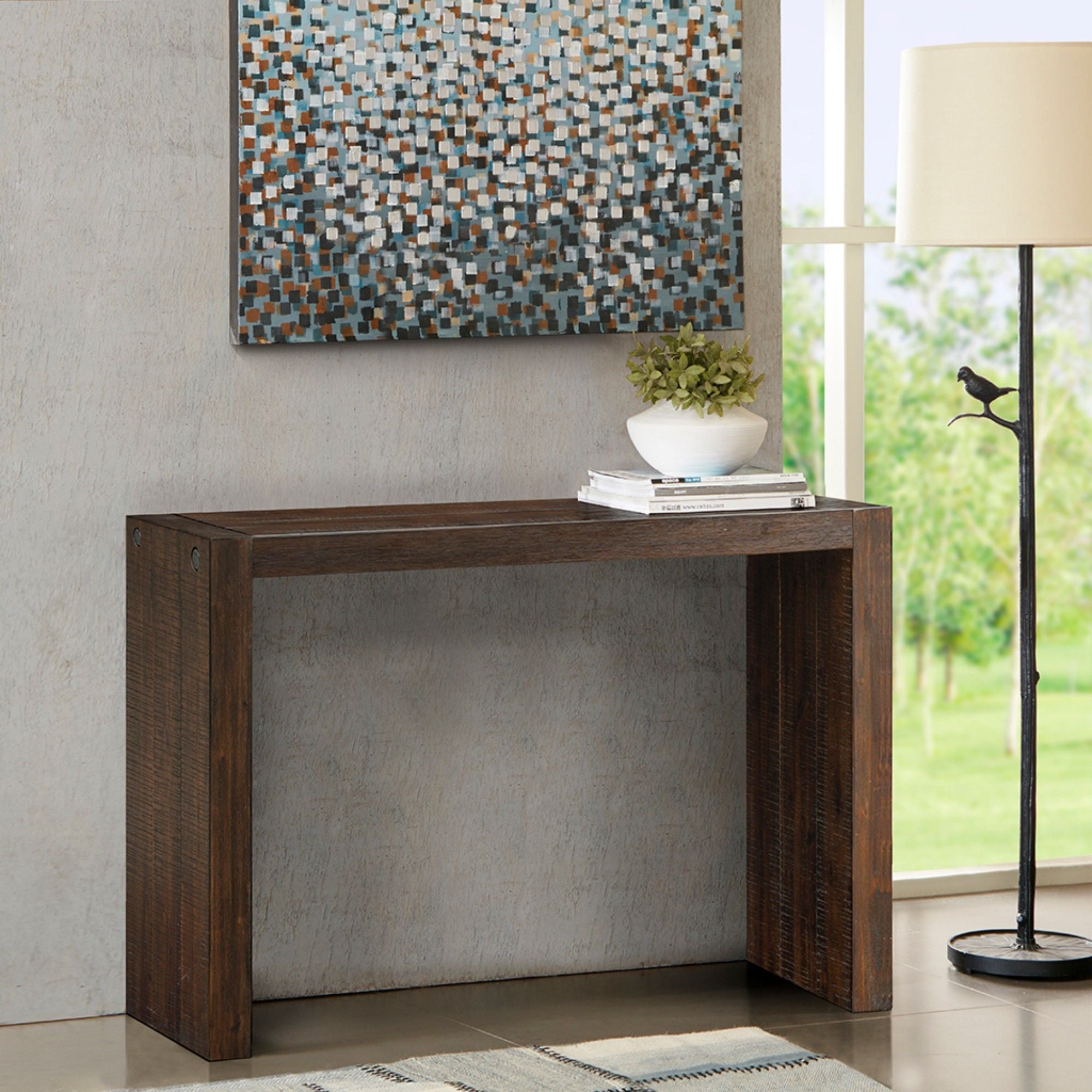 Modern Solid Wood Console Table