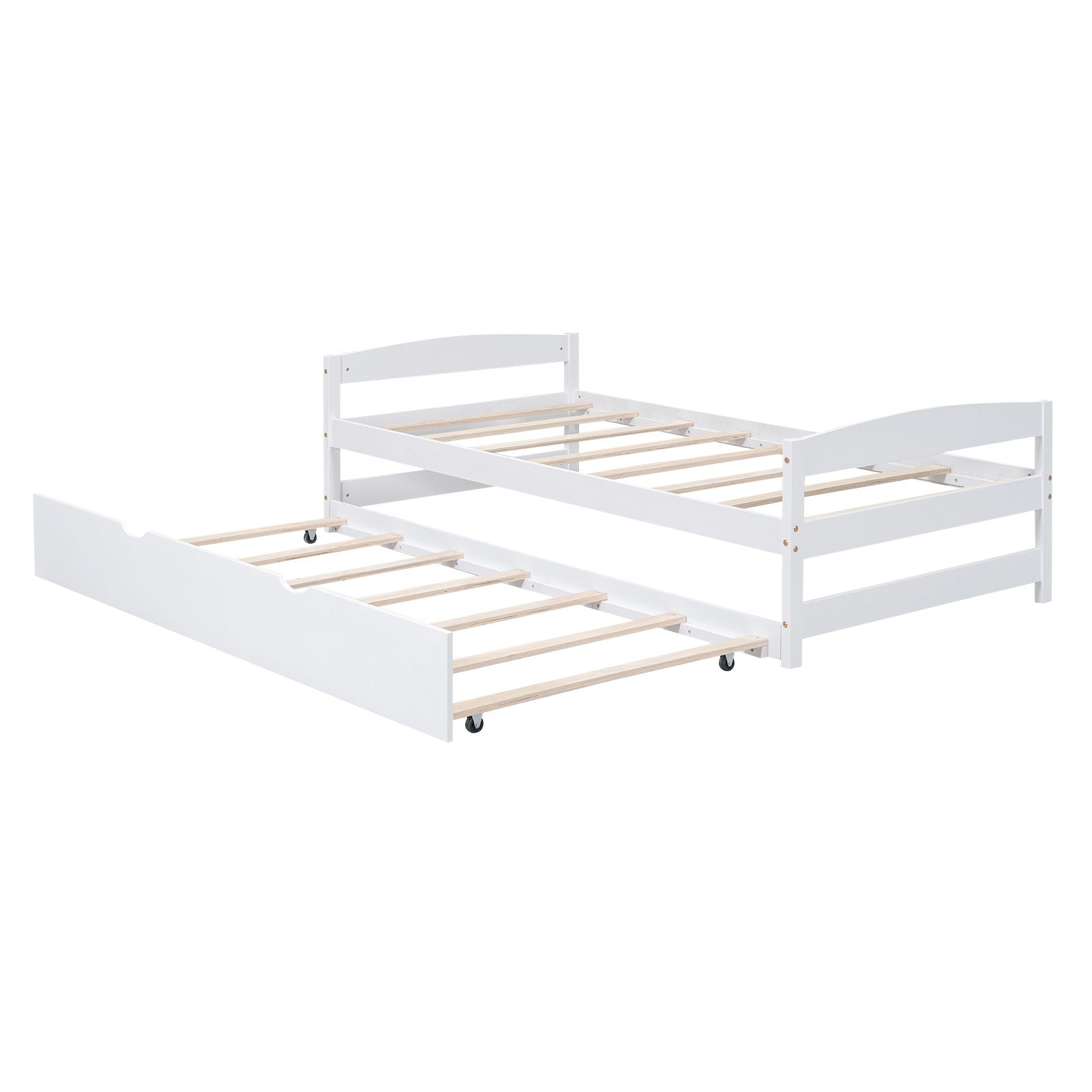 Platform Bed With Trundle