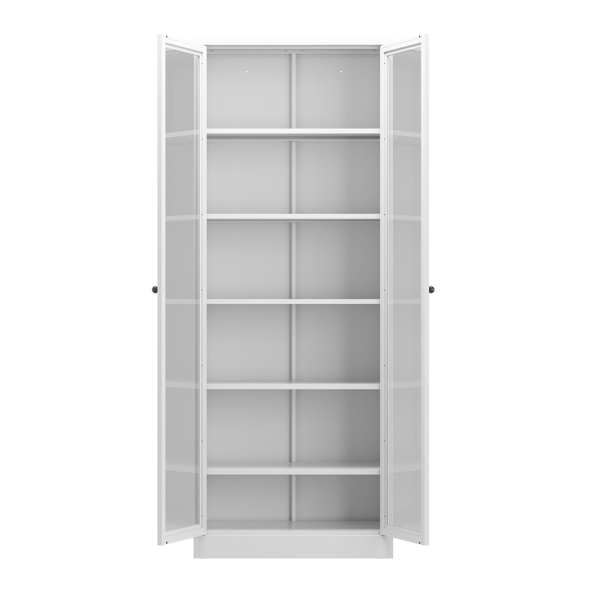 Kitchen Pantry Cabinet With 5 Adjustable Shelves, Freestanding Storage For Kitchen - White