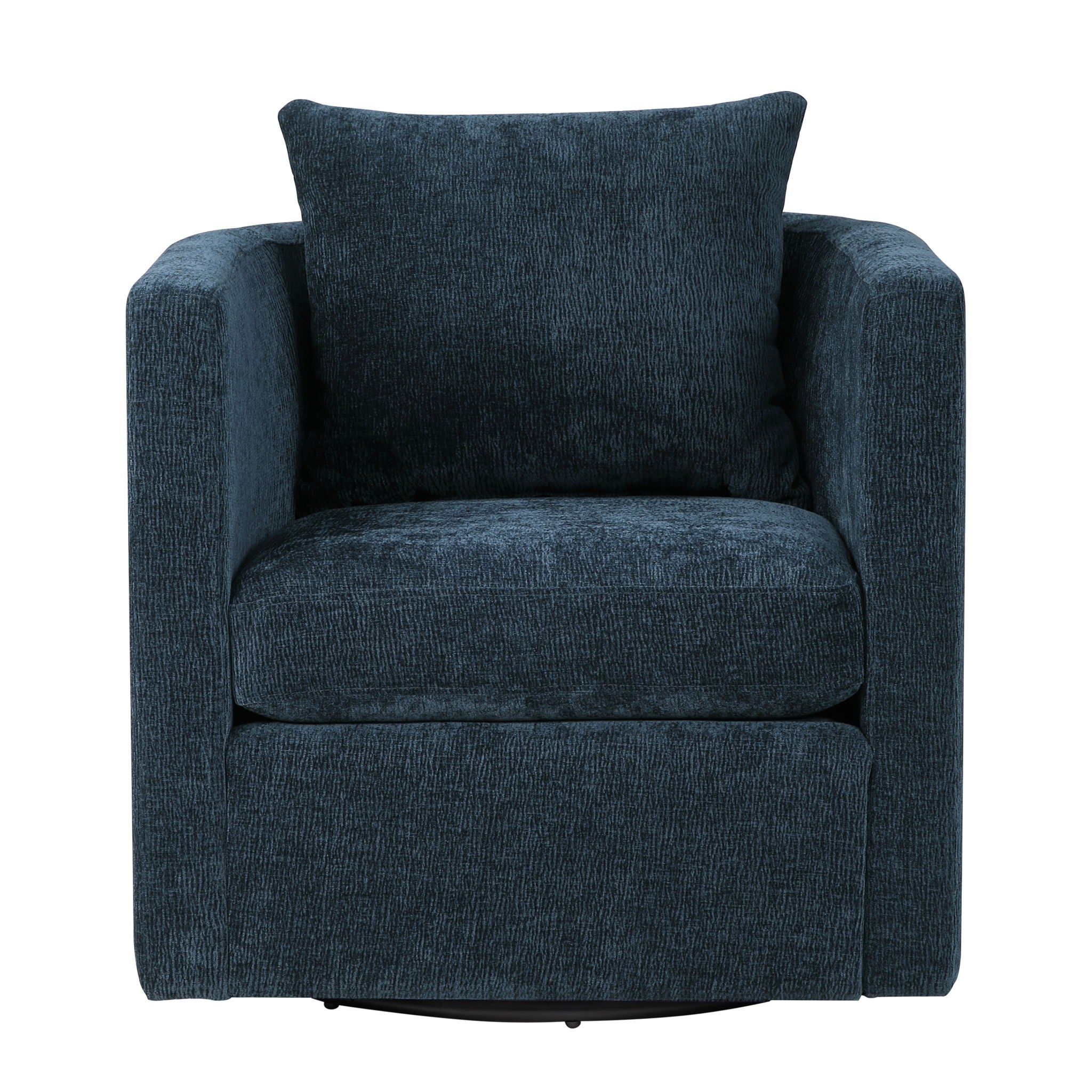 Sutton - Swivel Barrel Chair - Best Buy Furniture
