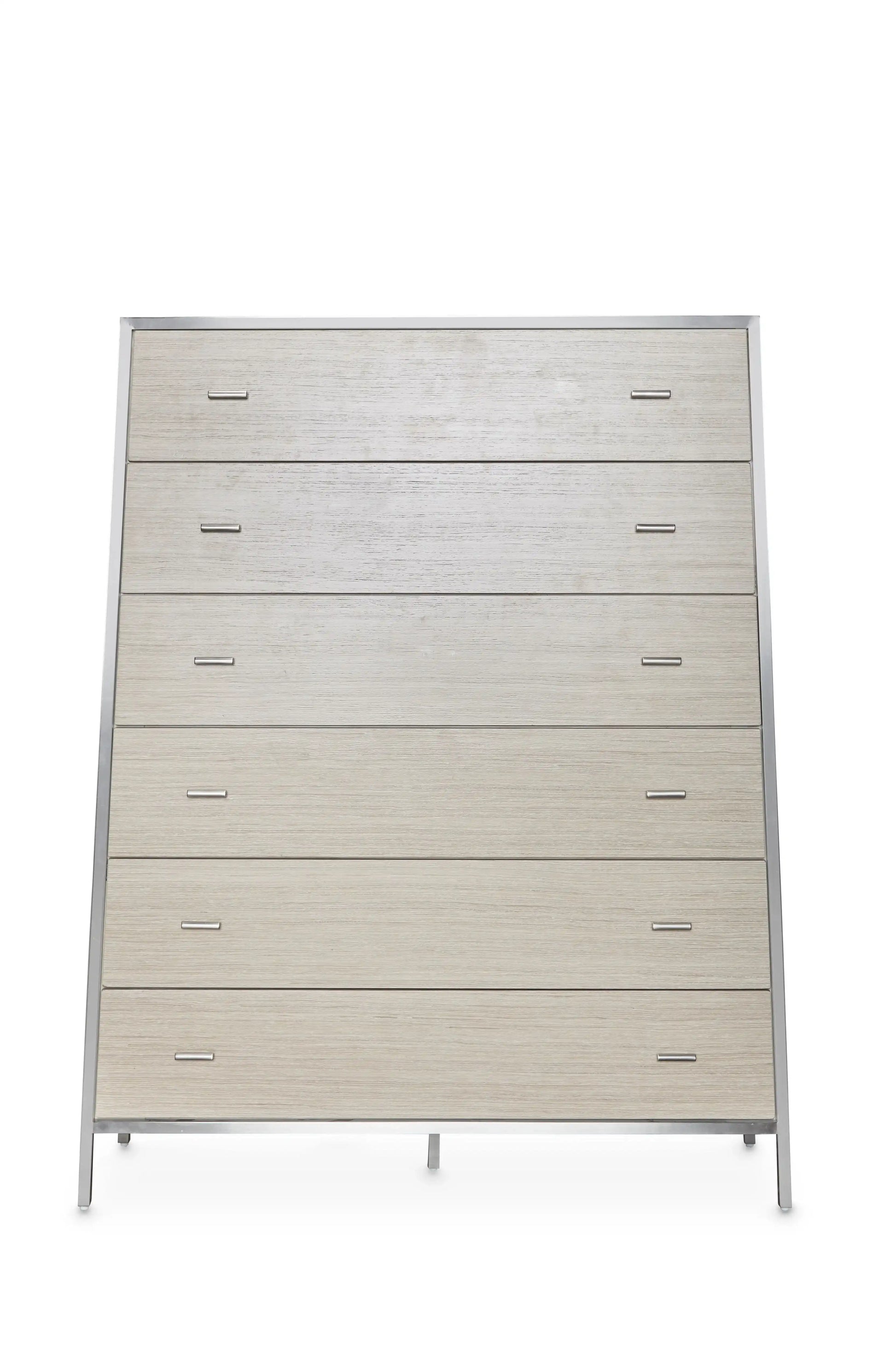 Silverlake Village - 6-Drawer Chest - Washed Oak - Best Buy Furniture