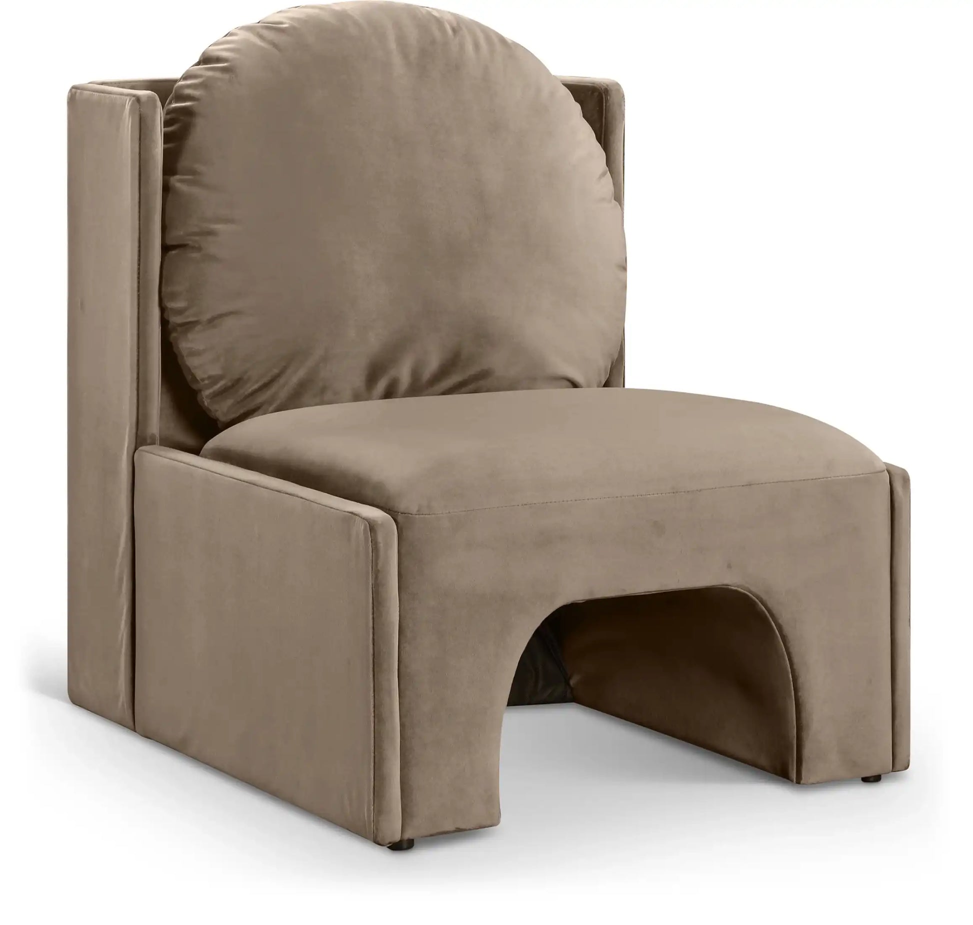 Sigma - Velvet Accent Chair - Best Buy Furniture