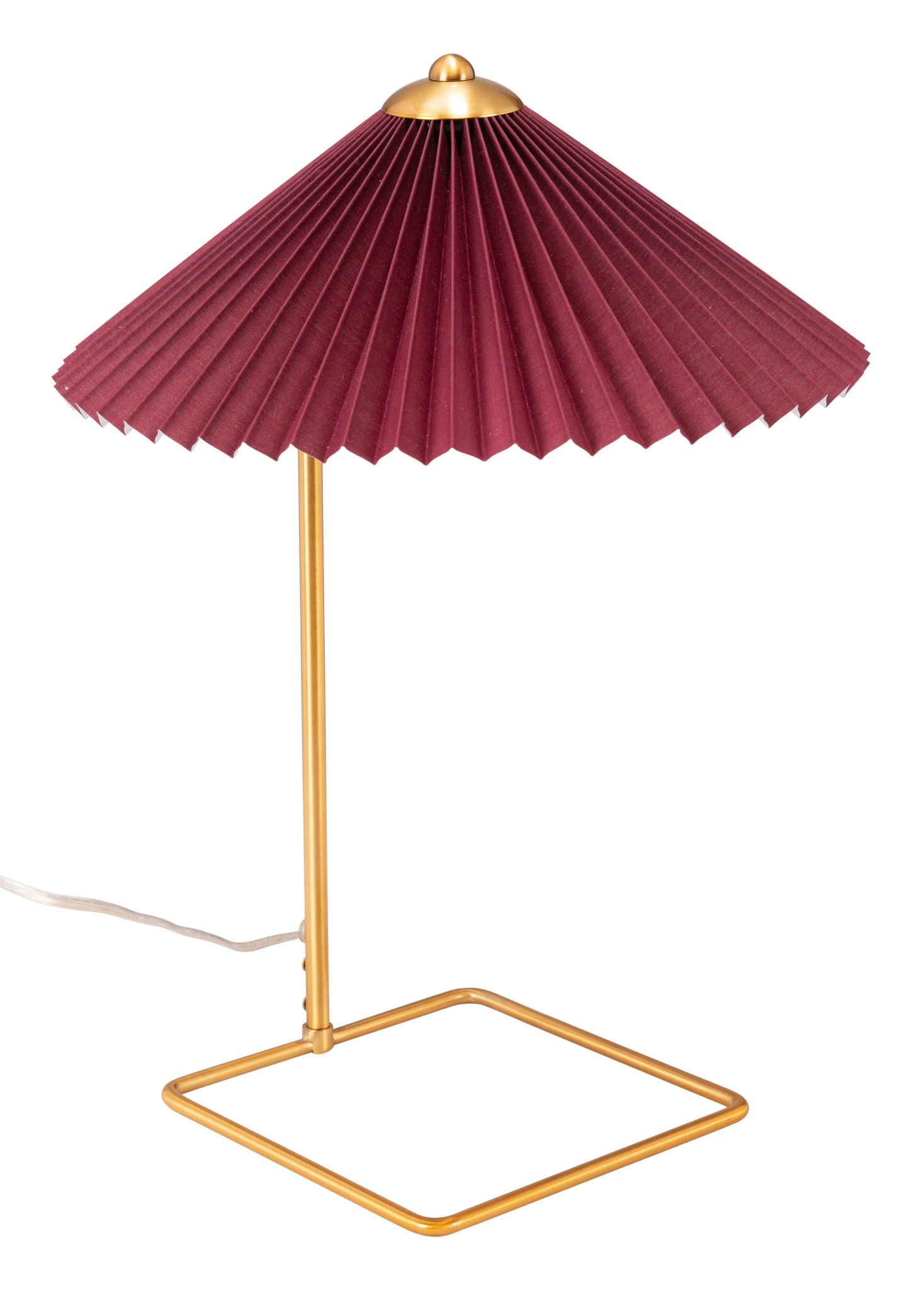 Charo - Table Lamp - Red / Gold