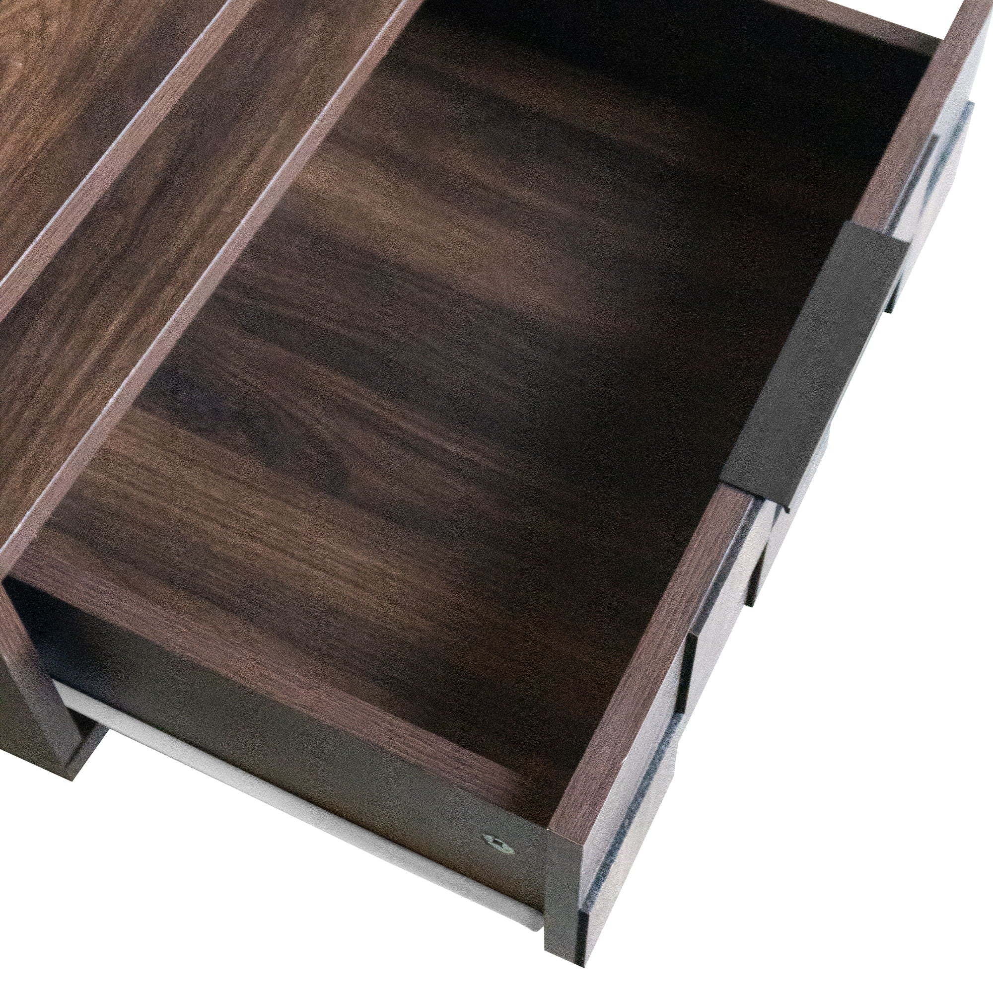 78" TV Stand With Storage Cabinets For Living Room - Walnut