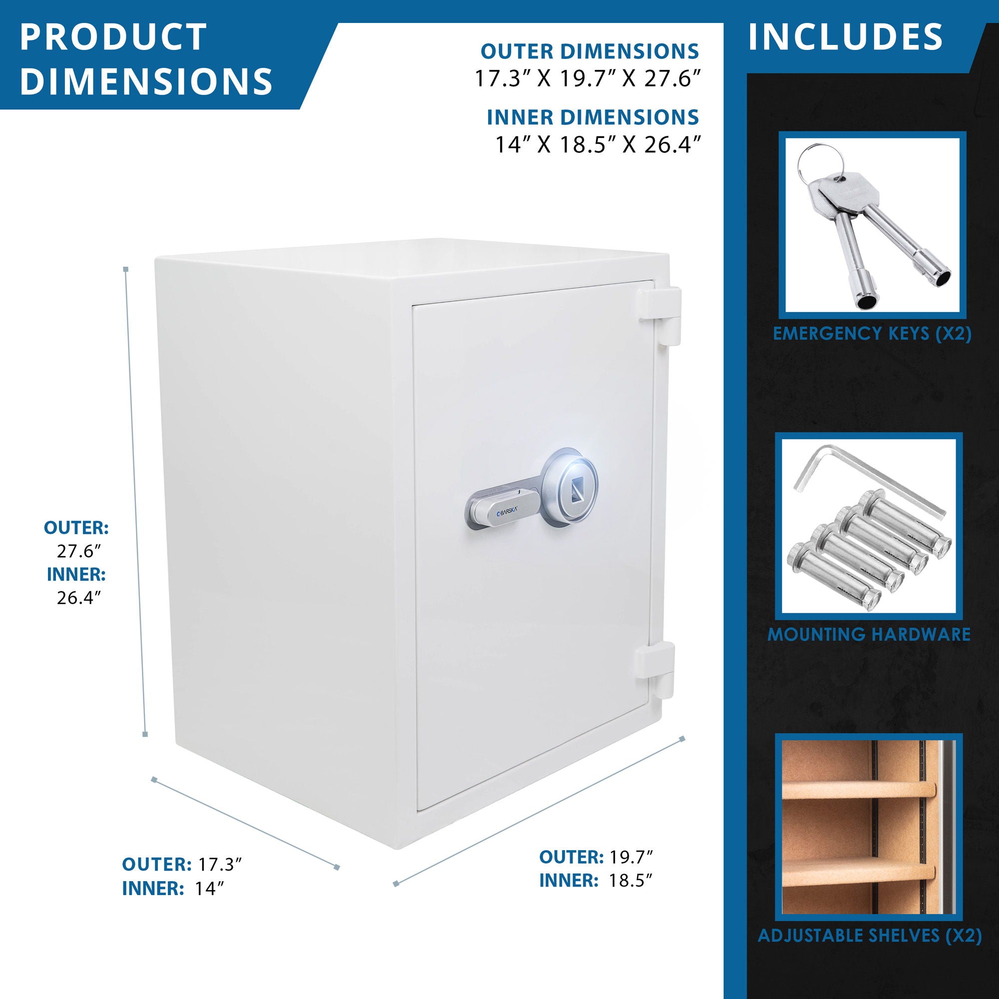 Biometric Fireproof Protection Safe - Best Buy Furniture