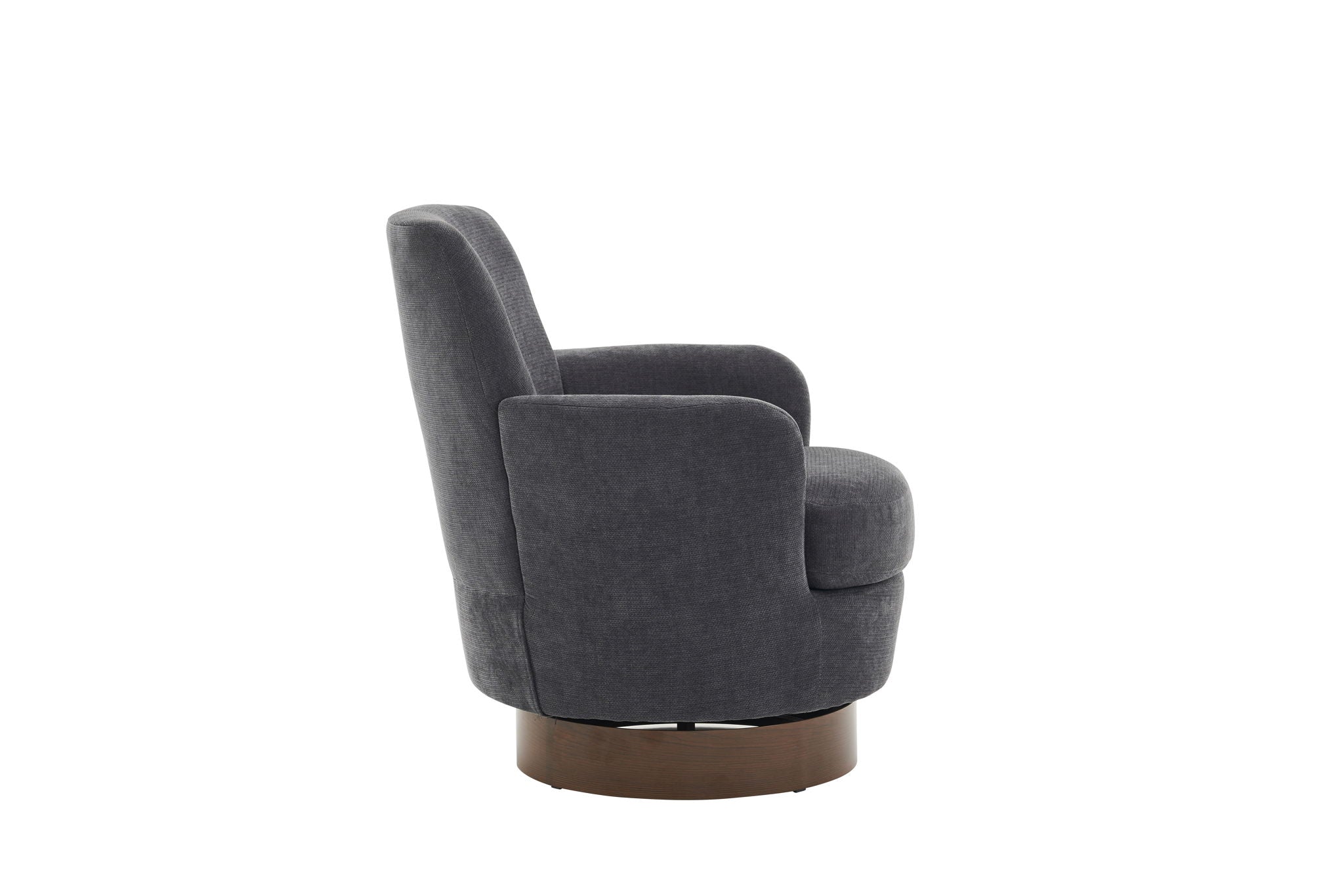 Swivel Accent Chairs Armchair With Stainless Steel Base