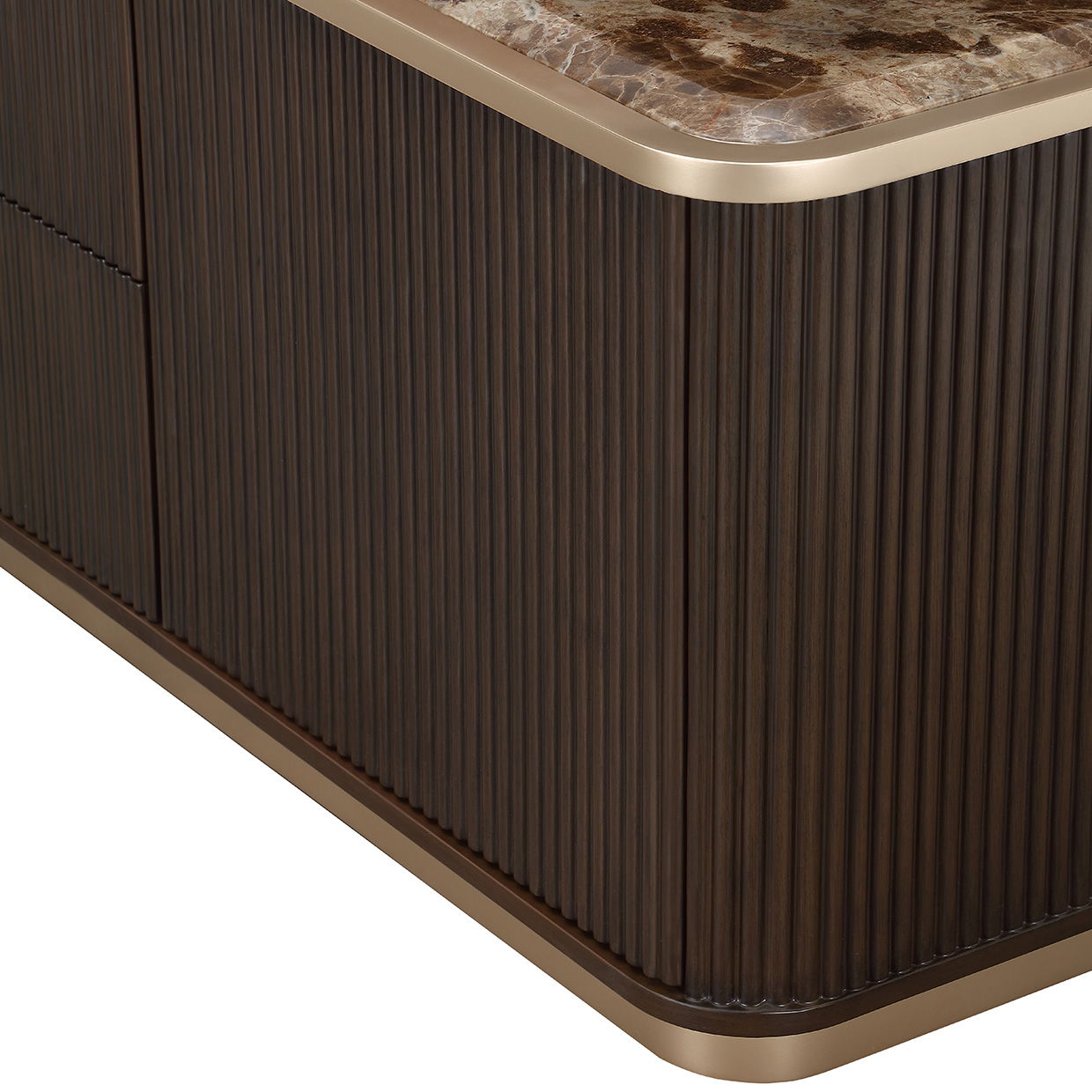 West Kensington - Media Cabinet - Medium Espresso