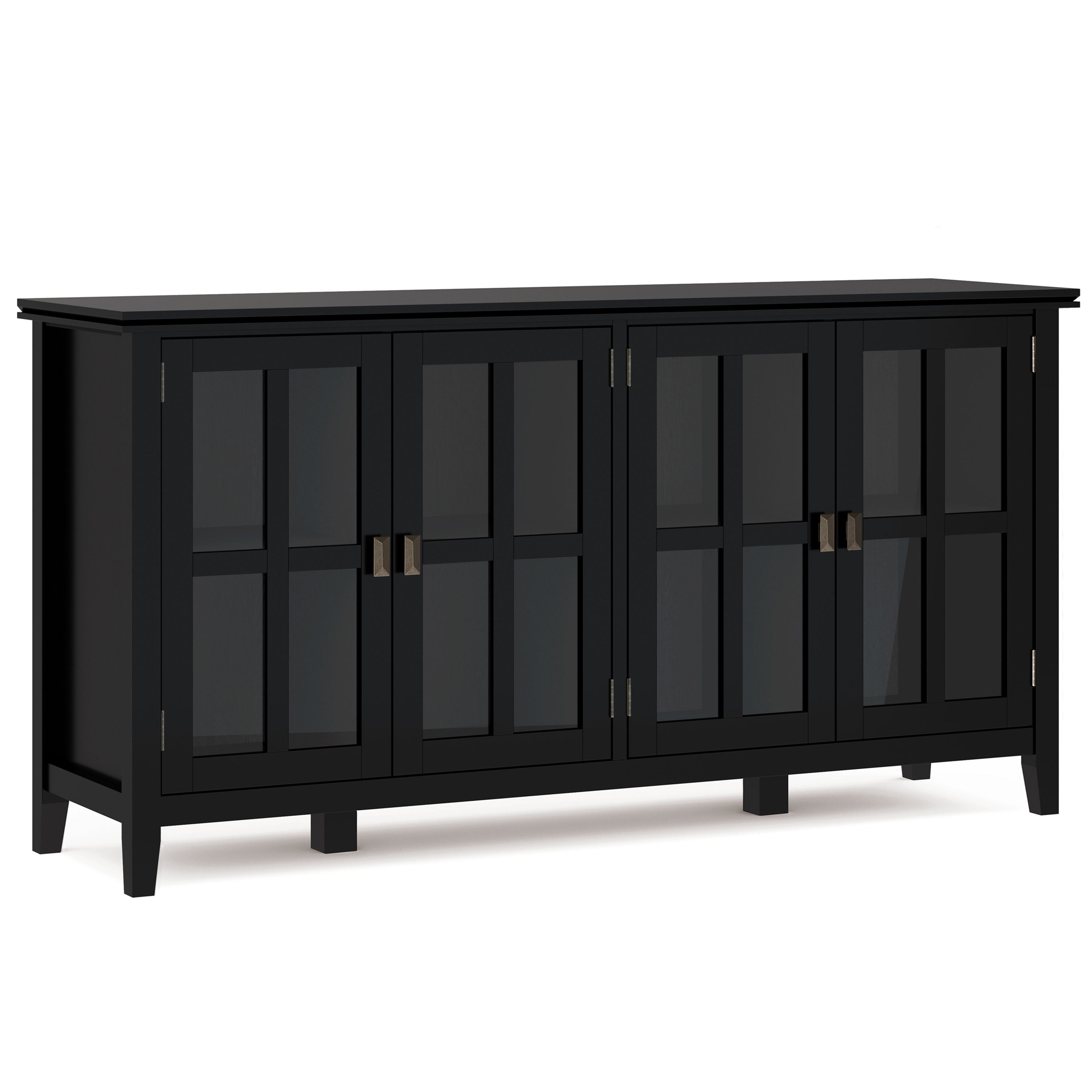 Artisan - Handcrafted Wide 4 Door Storage Cabinet - Best Buy Furniture