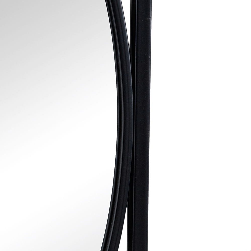 Rectangular Wall Mirrors With Frame, Home Decor For Living Room Bedroom Entryway - Black - Best Buy Furniture