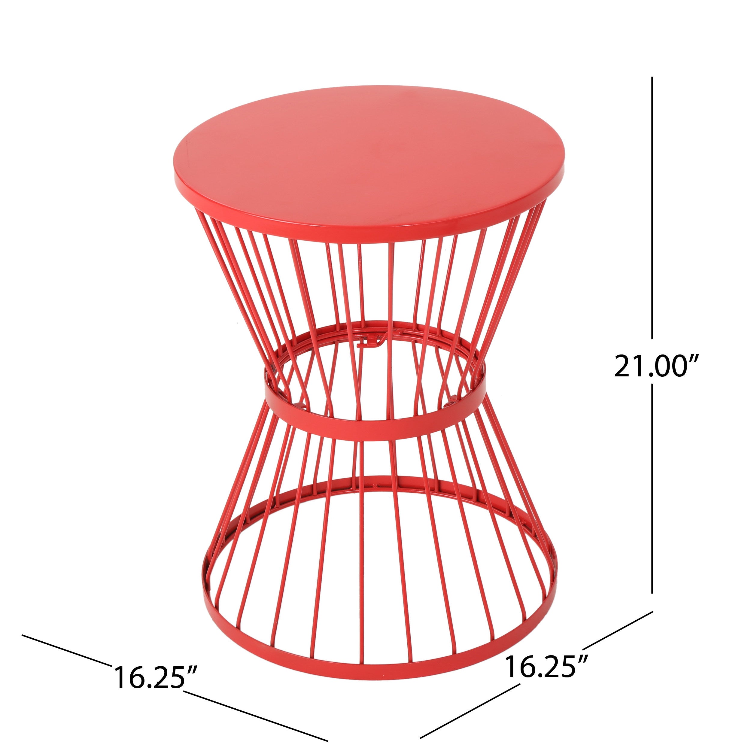 16' Stainless Steel Side Table