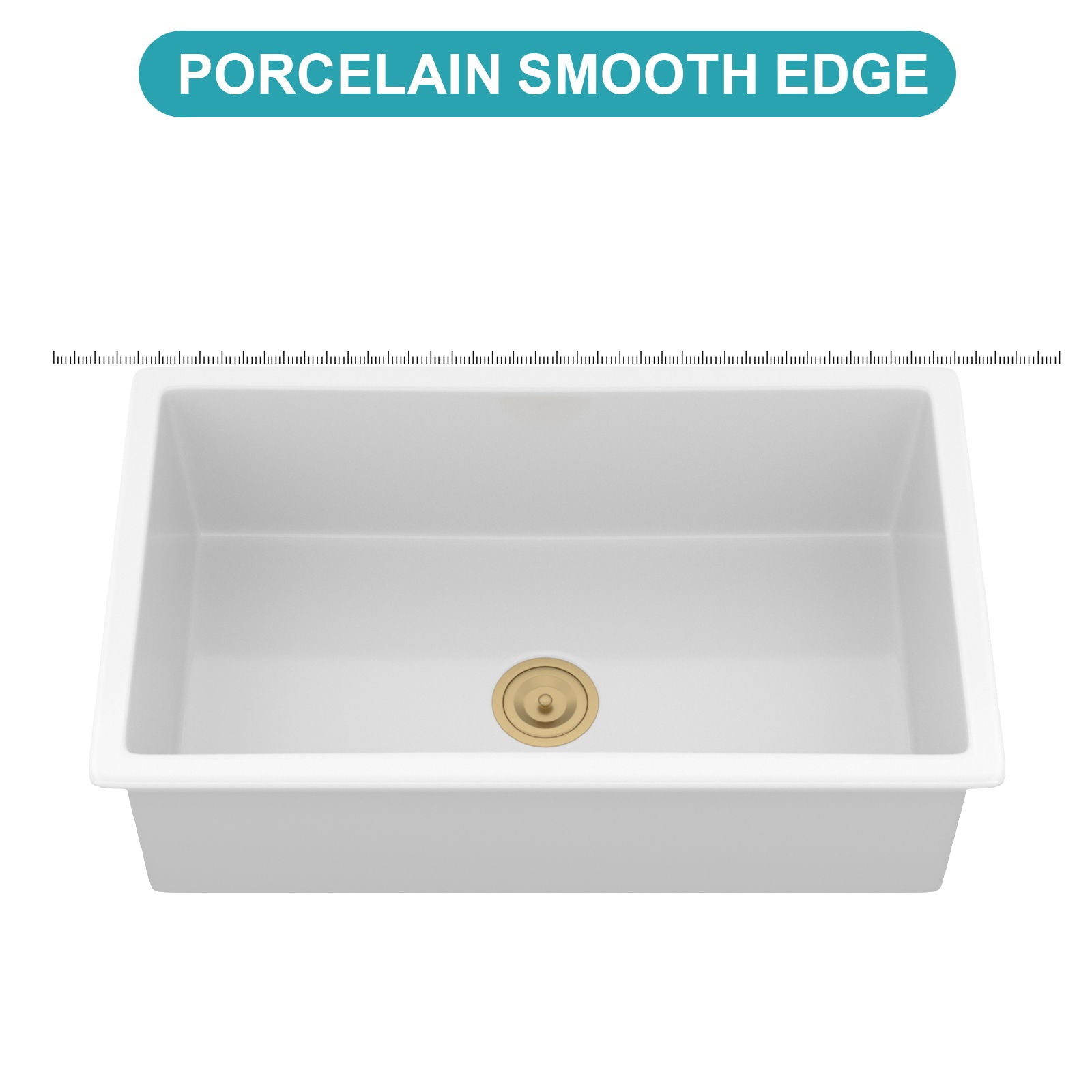 Rectangular Deep Single Bowl Kitchen Sink