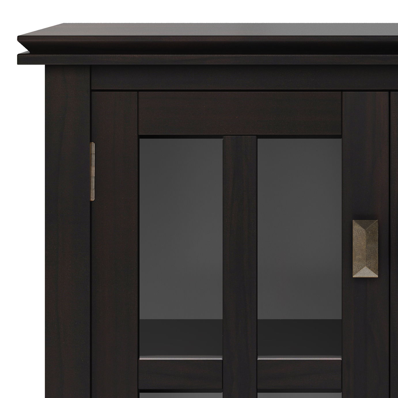 Artisan - Low Storage Cabinet - Hickory Brown - Best Buy Furniture