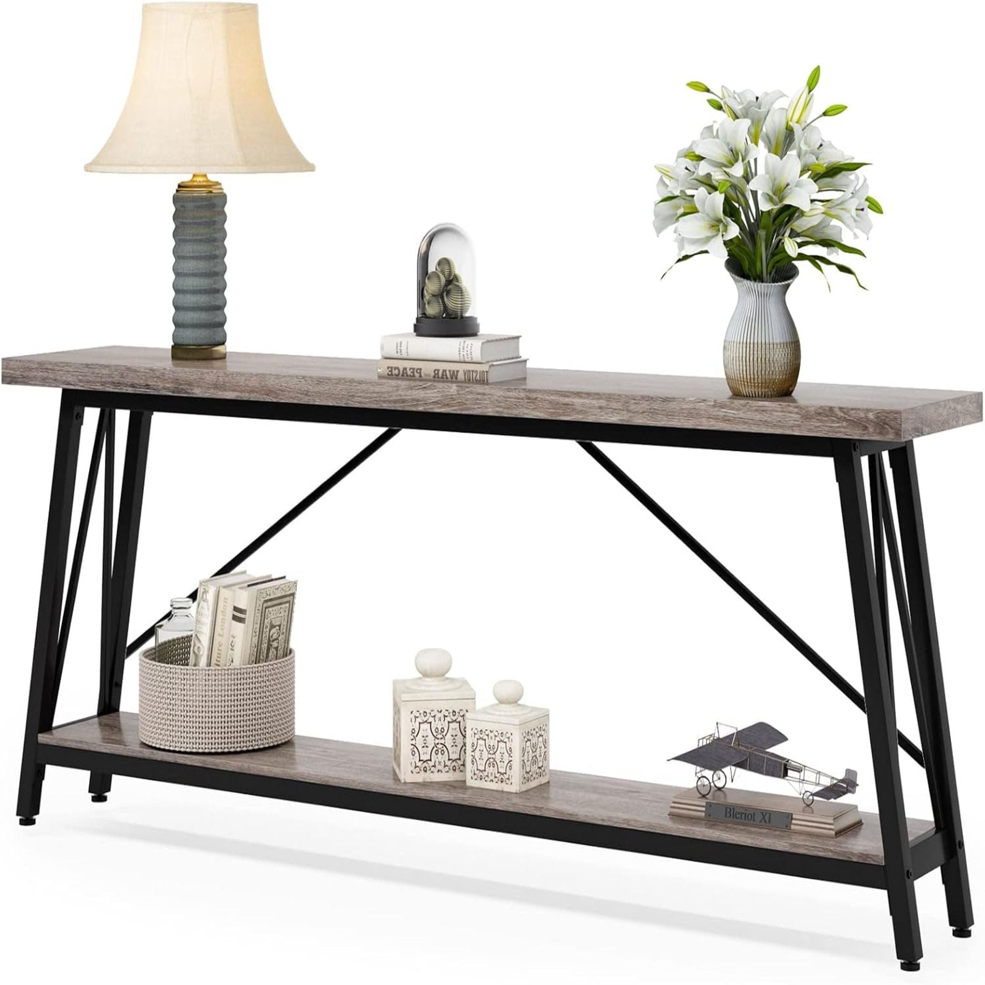 Sofa Table With Frame Extra Long Entryway Console