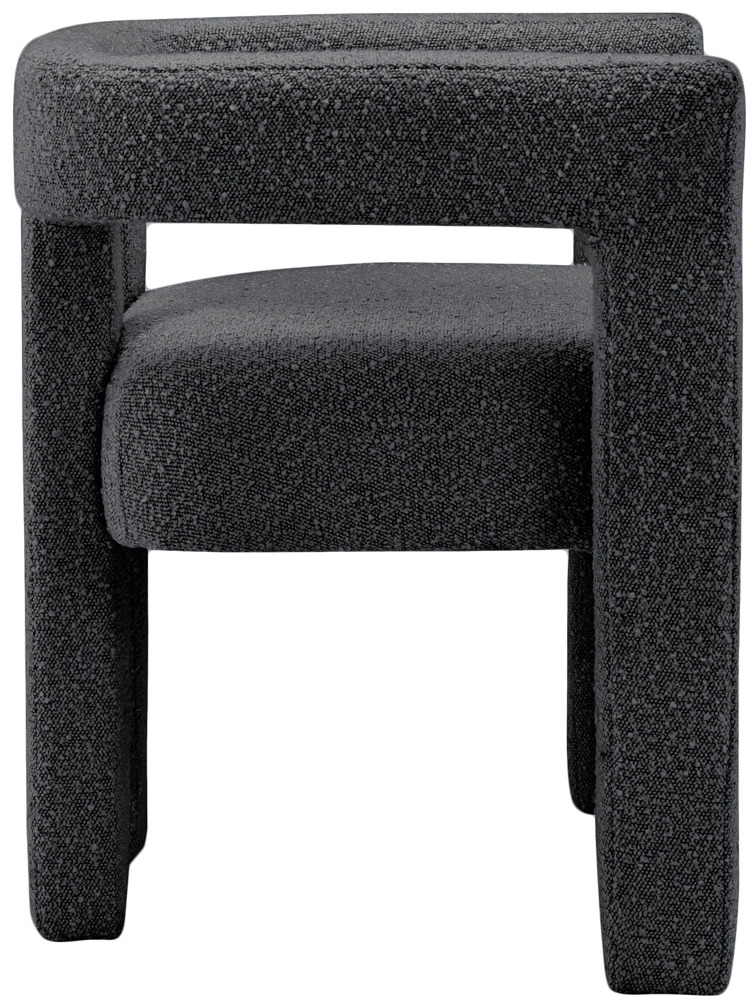 Athena - Boucle Fabric Dining Chair