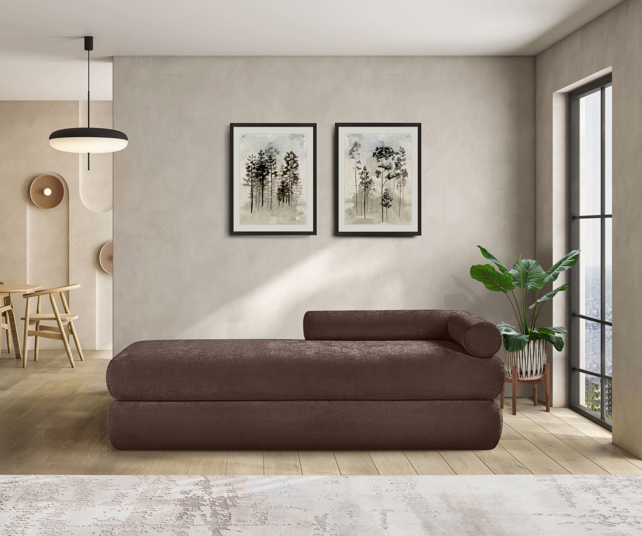 Kennedy - Chenille Bench