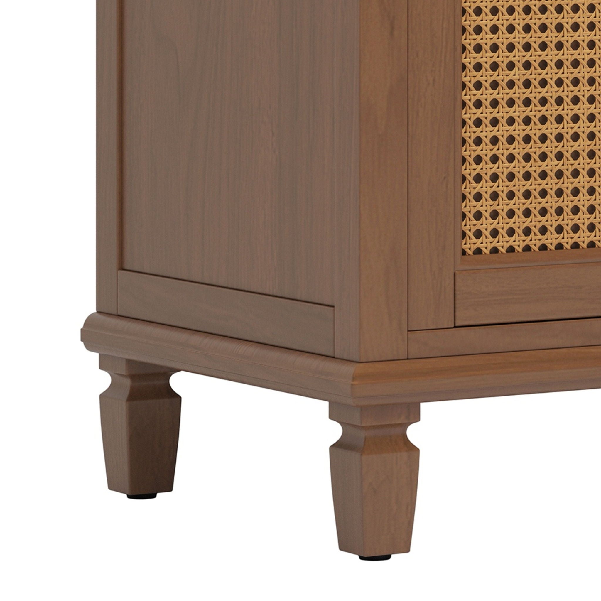 Bathroom Vanity With Ceramic Sink, Modern Free Standing Cabinet With Soft Close Drawers