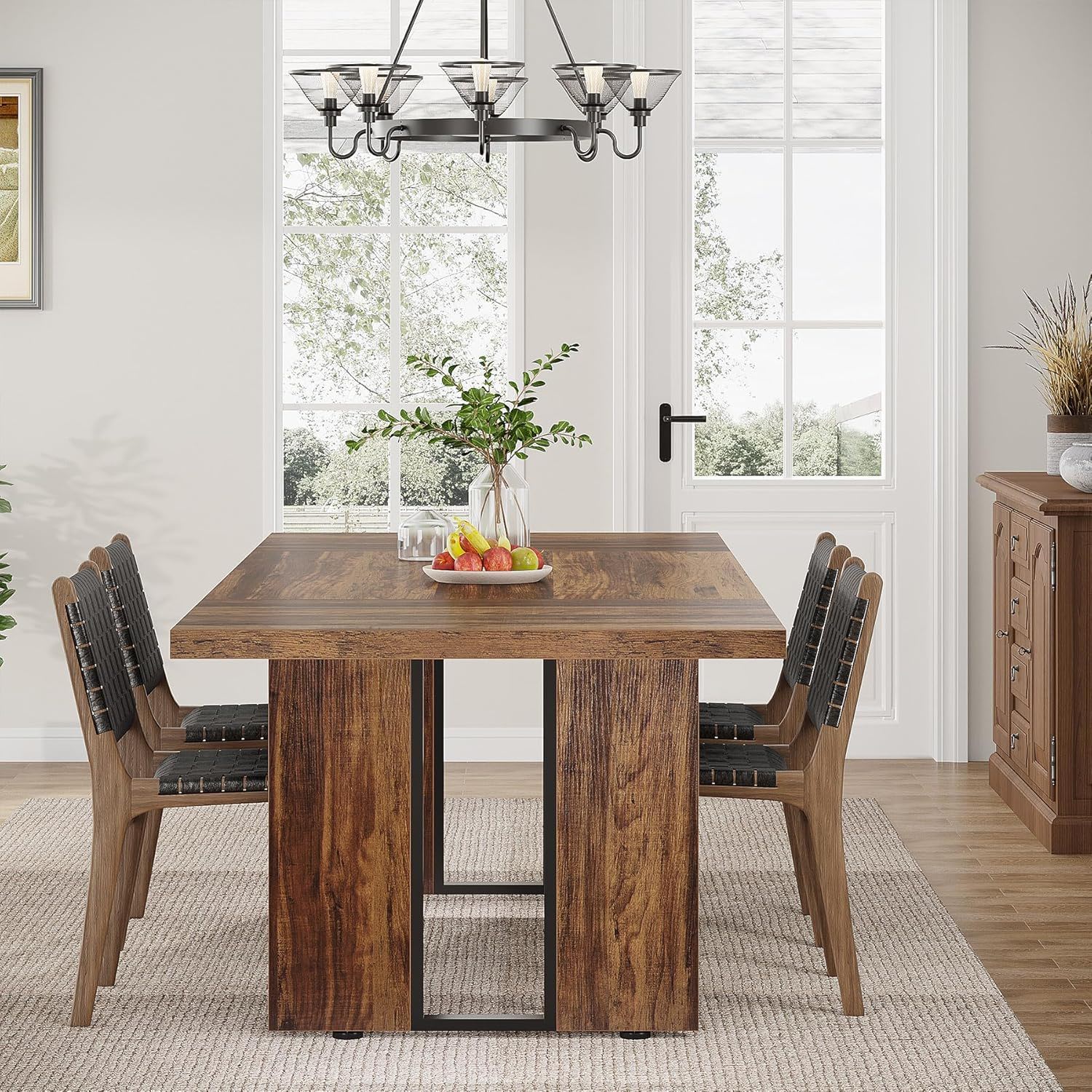 Large Rectangular Kitchen Table