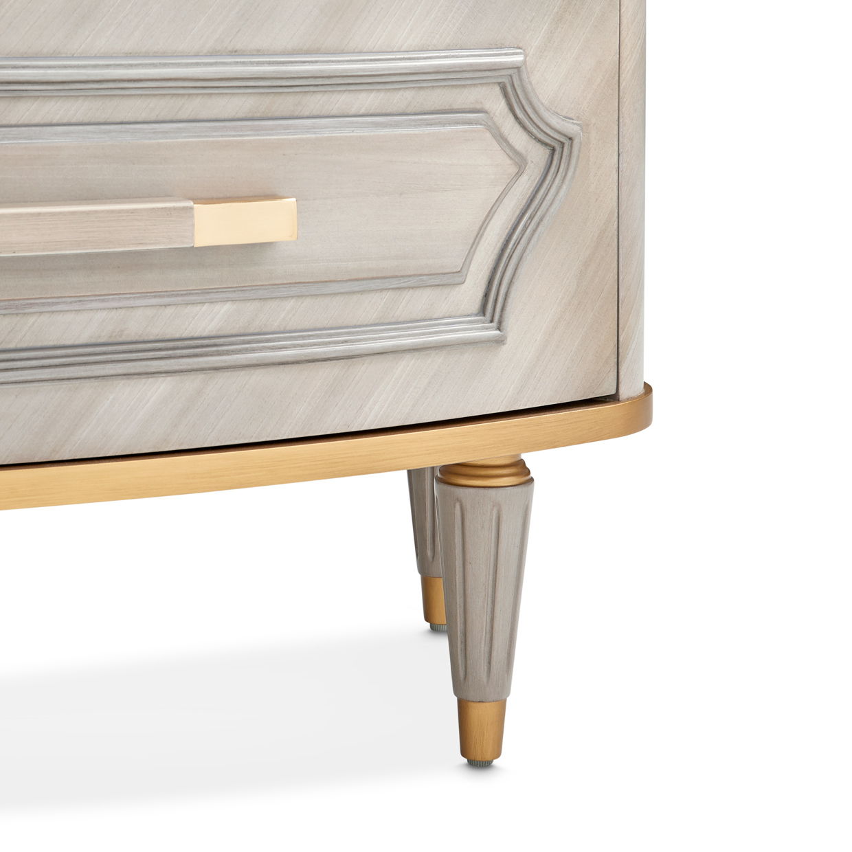 St. Charles - Display Cabinet - Dove Gray