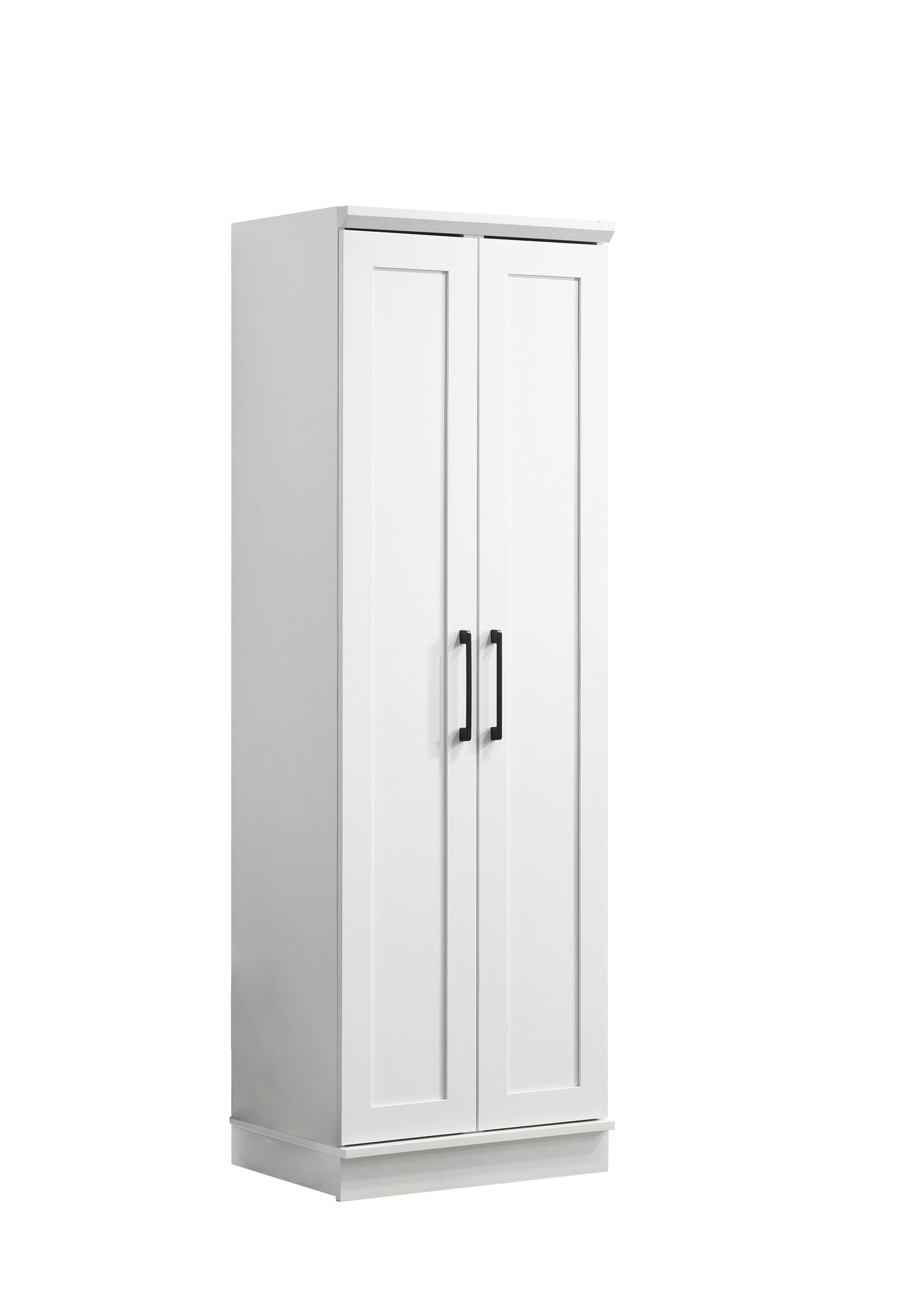 Evelyn - Sleek Storage Cabinet With Framed Panel Design - White - Best Buy Furniture