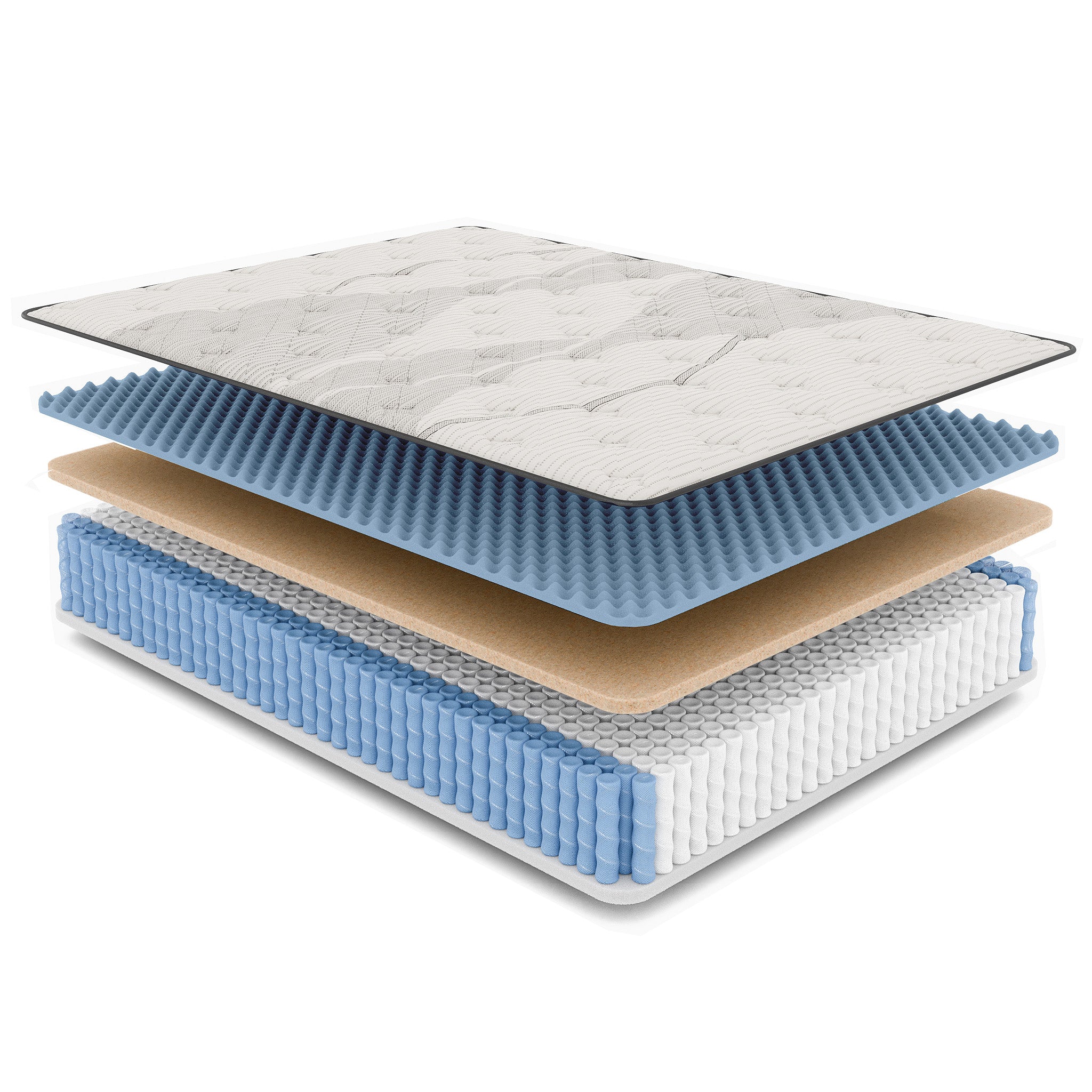 Diamond Nina Copper Cooling Hybrid Mattress Queen 12.5" Firm Feel