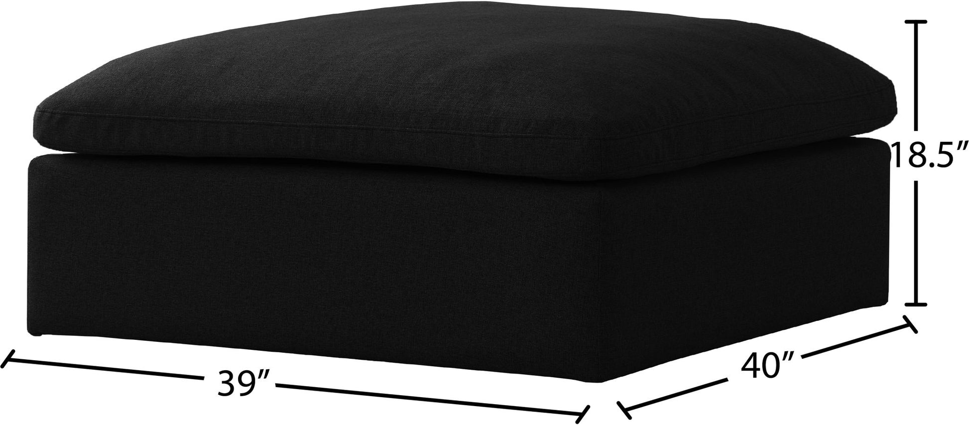 Serene - Ottoman - Best Buy Furniture