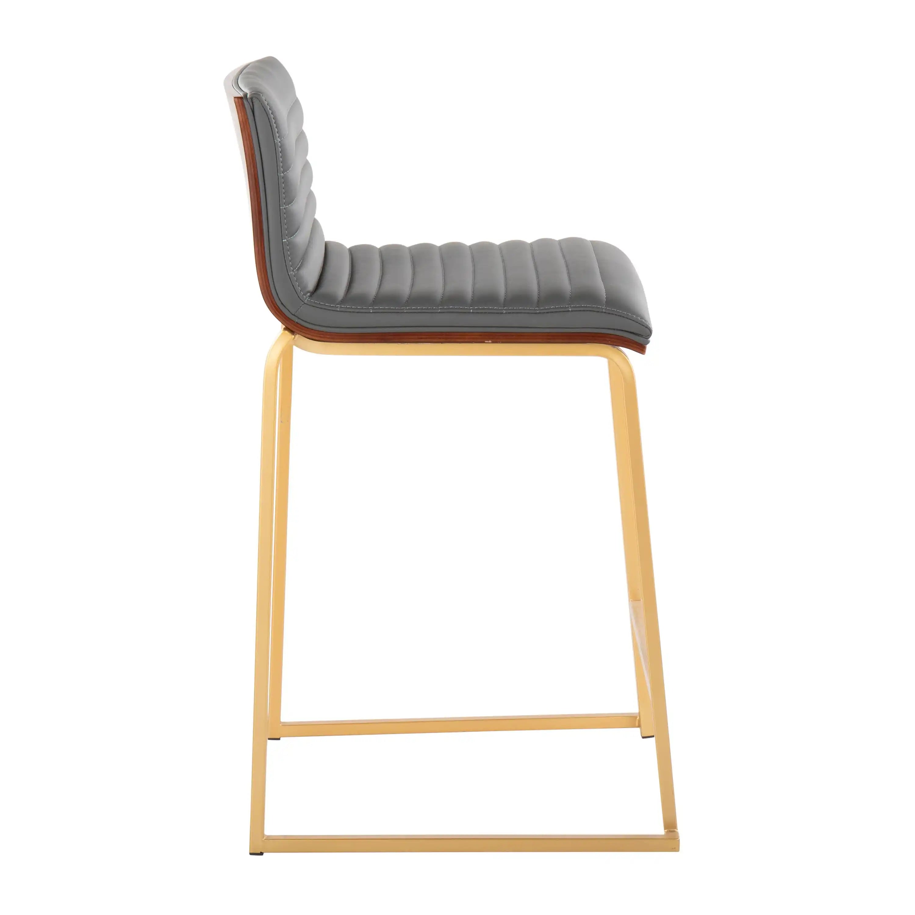 Mason Mara - Contemporary Design Fixed Height Counter Stool (Set of 2) - Best Buy Furniture