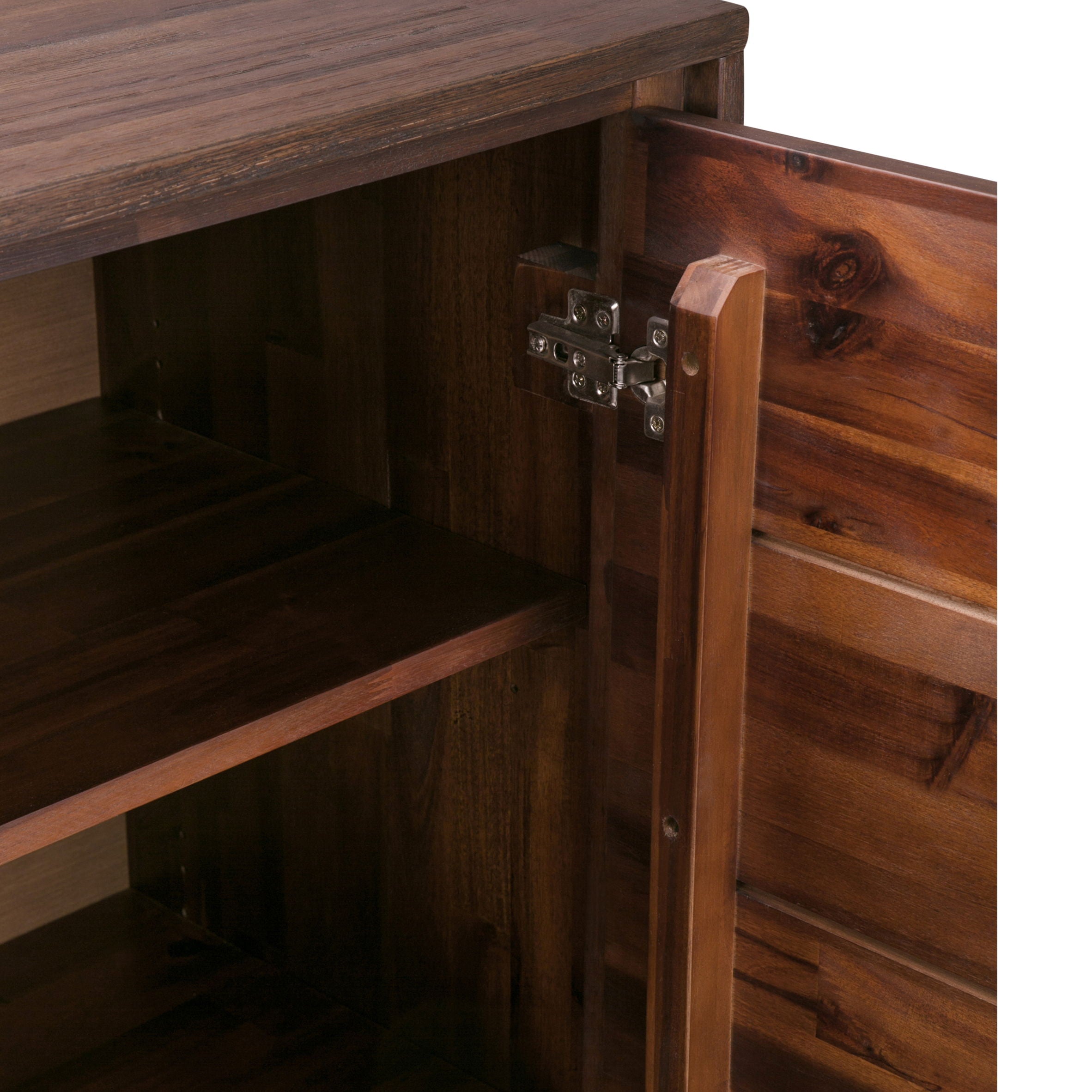 Lowry - Medium Handcrafted Storage Cabinet - Best Buy Furniture